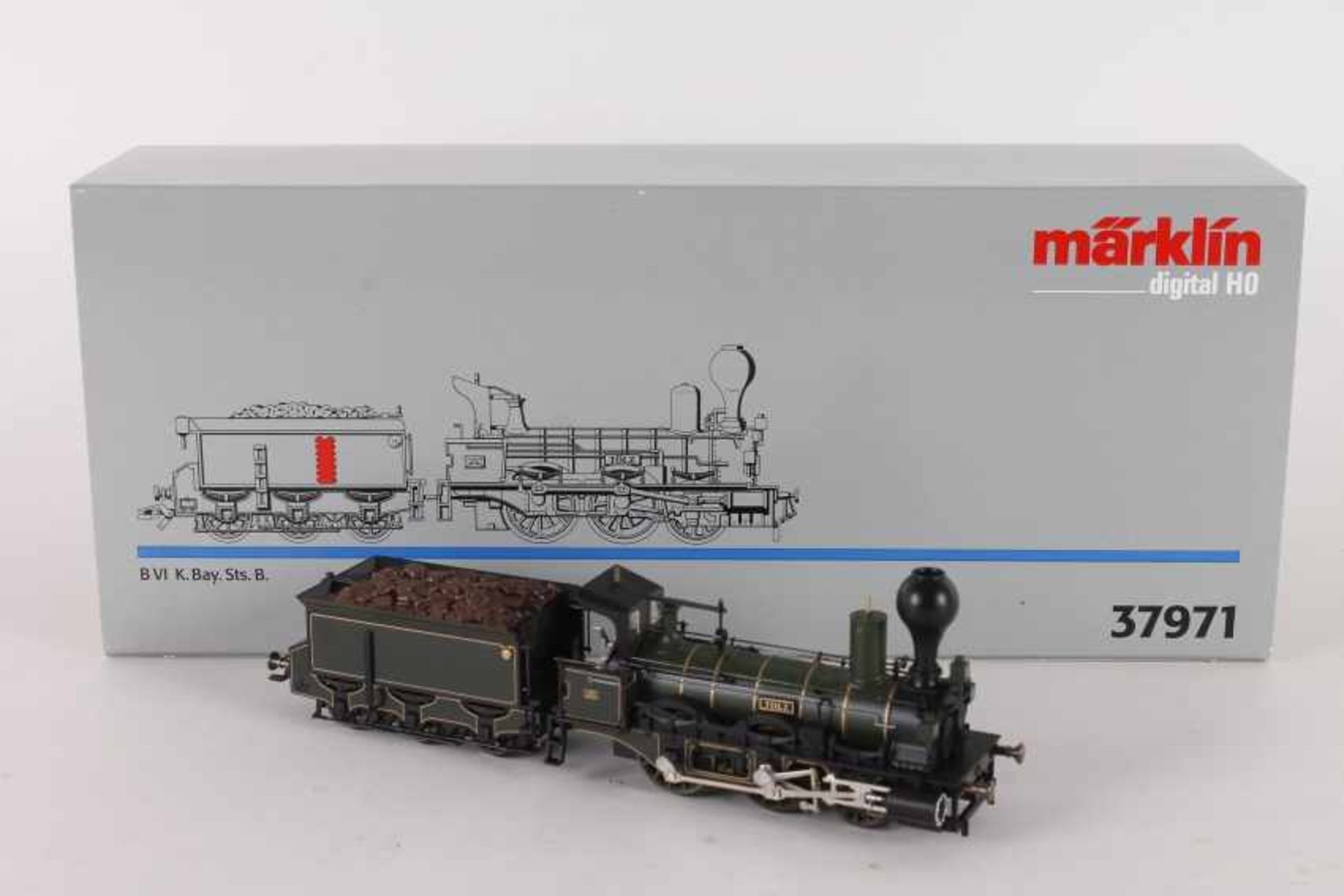 Märklin 37971, Dampflok B VI "TÖLZ" der K.Bay.Sts.B.Märklin 37971, Dampflok B VI "TÖLZ" der K.Bay.