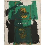 Robert Motherwell (1915-1991) American St. Michel III (1979) lithograph & screenprint - number 76