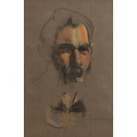 Sean Keating PRHA HRA HRSA (1889-1977) Self Portrait pastel on paper signed lower right 42½ x 28½