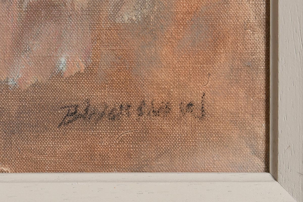 Basil Blackshaw HRHA RUA (1932-2016) Bulldog oil on canvas signed lower right 41 x 51cm (16.14 x - Image 4 of 6