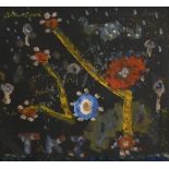 Alan Davie (1920-2014) Scottish TKZ by Night (2012) oil on paper signed three times and dated 2012