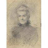 John Butler Yeats RHA (1839-1922) Rosa Butt (1902) pencil drawing on paper signed and dated July