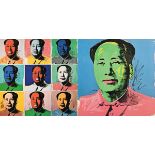 Andy Warhol (1928-1987) American Mao Tse-Tung original catalogue from 1972 signed by the artist