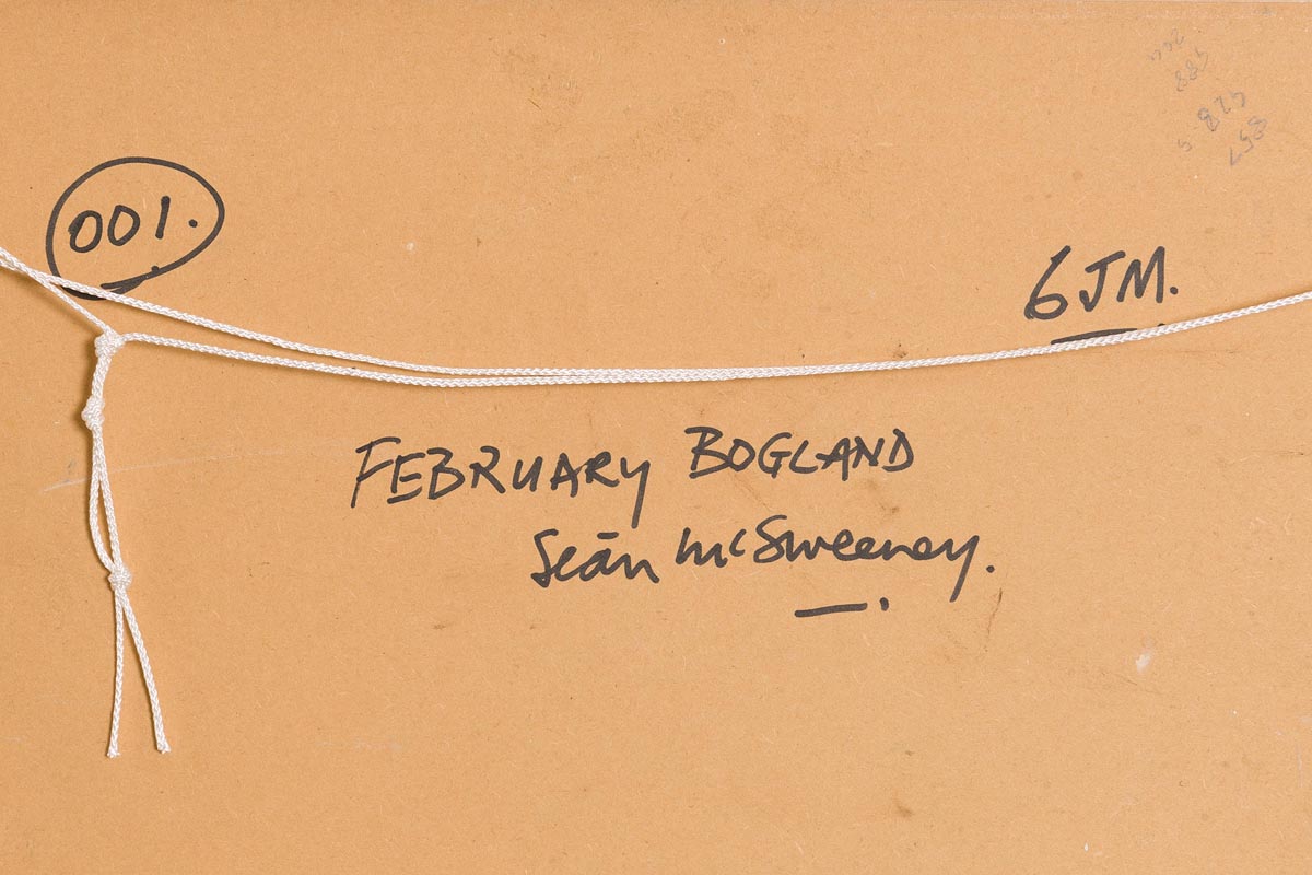 Sean McSweeney HRHA (1935-2018) February Bogland (2000) - Image 5 of 7