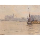 Rose Maynard Barton RWA (1856-1929) On the Thames