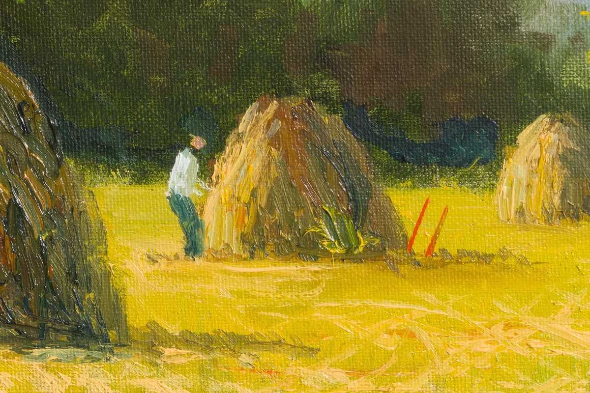 Norman J. McCaig (1929-2001) Haystacks, Rathmullen Co Donegal - Image 7 of 7