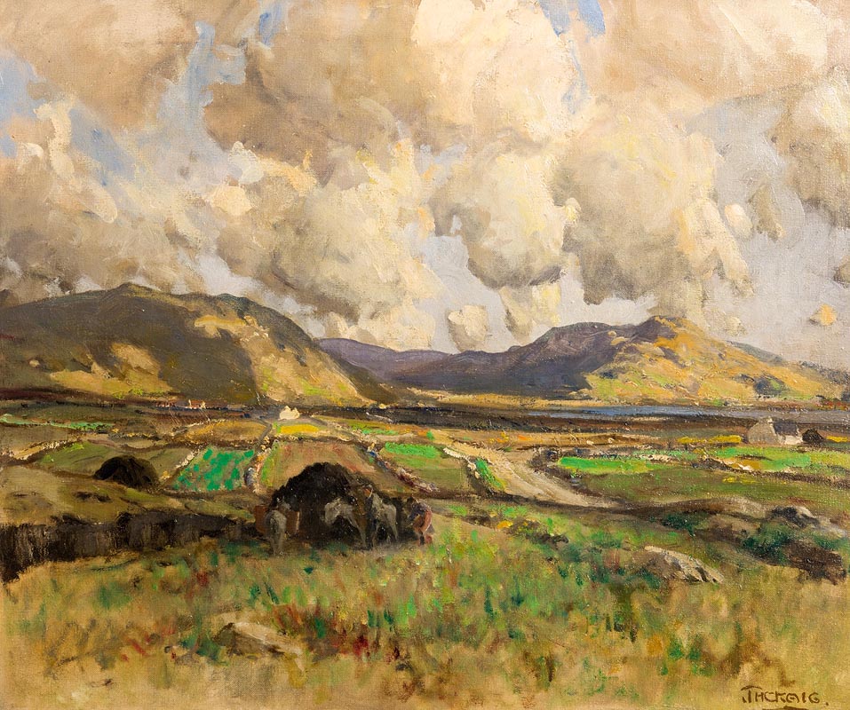 James Humbert Craig RHA RUA (1878-1944) The Rosses, Co Donegal