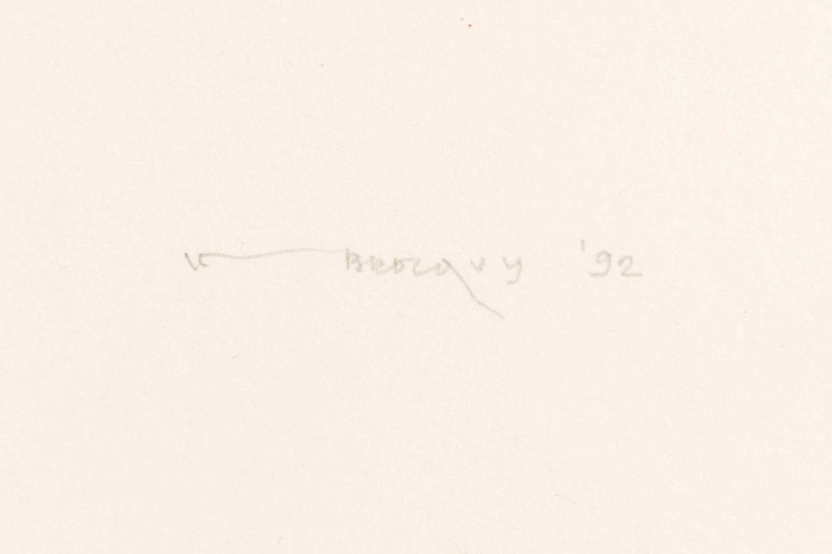 Louis Le Brocquy HRHA (1916-2012) Image of James Joyce (1992) - Image 4 of 7