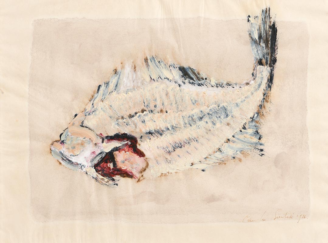 Camille Souter HRHA (b.1929) Plaice (1976)