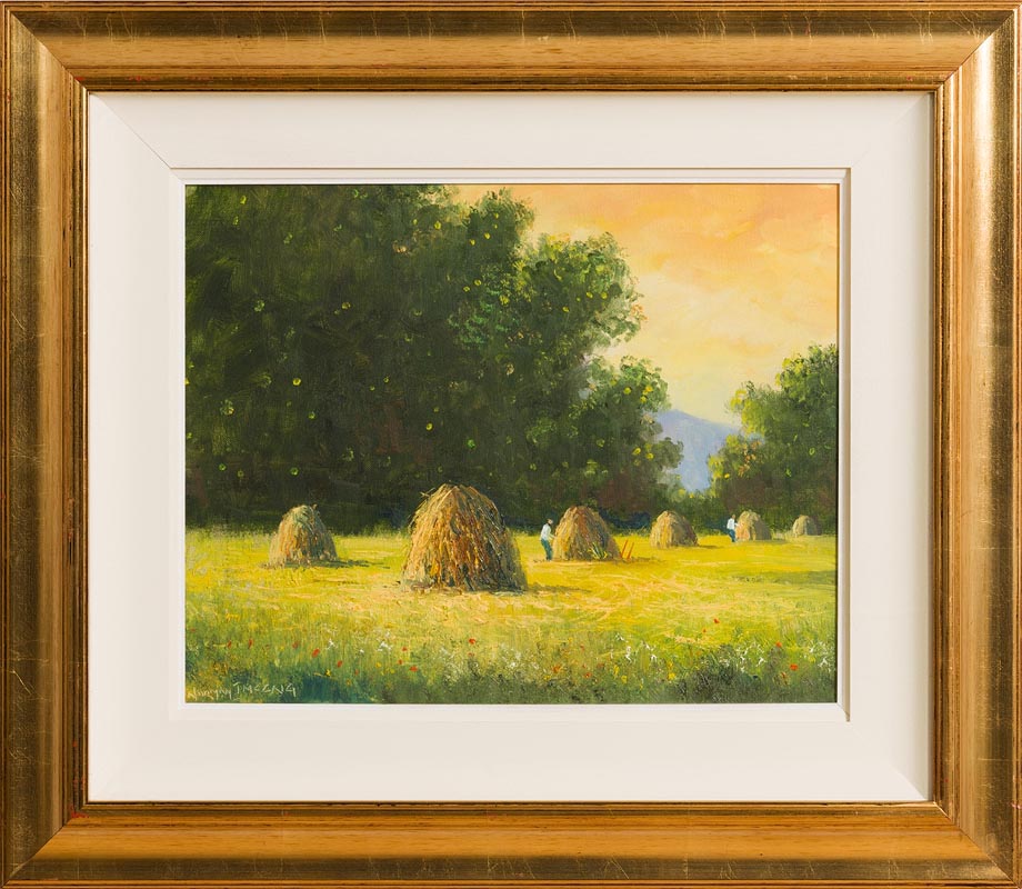 Norman J. McCaig (1929-2001) Haystacks, Rathmullen Co Donegal - Image 2 of 7