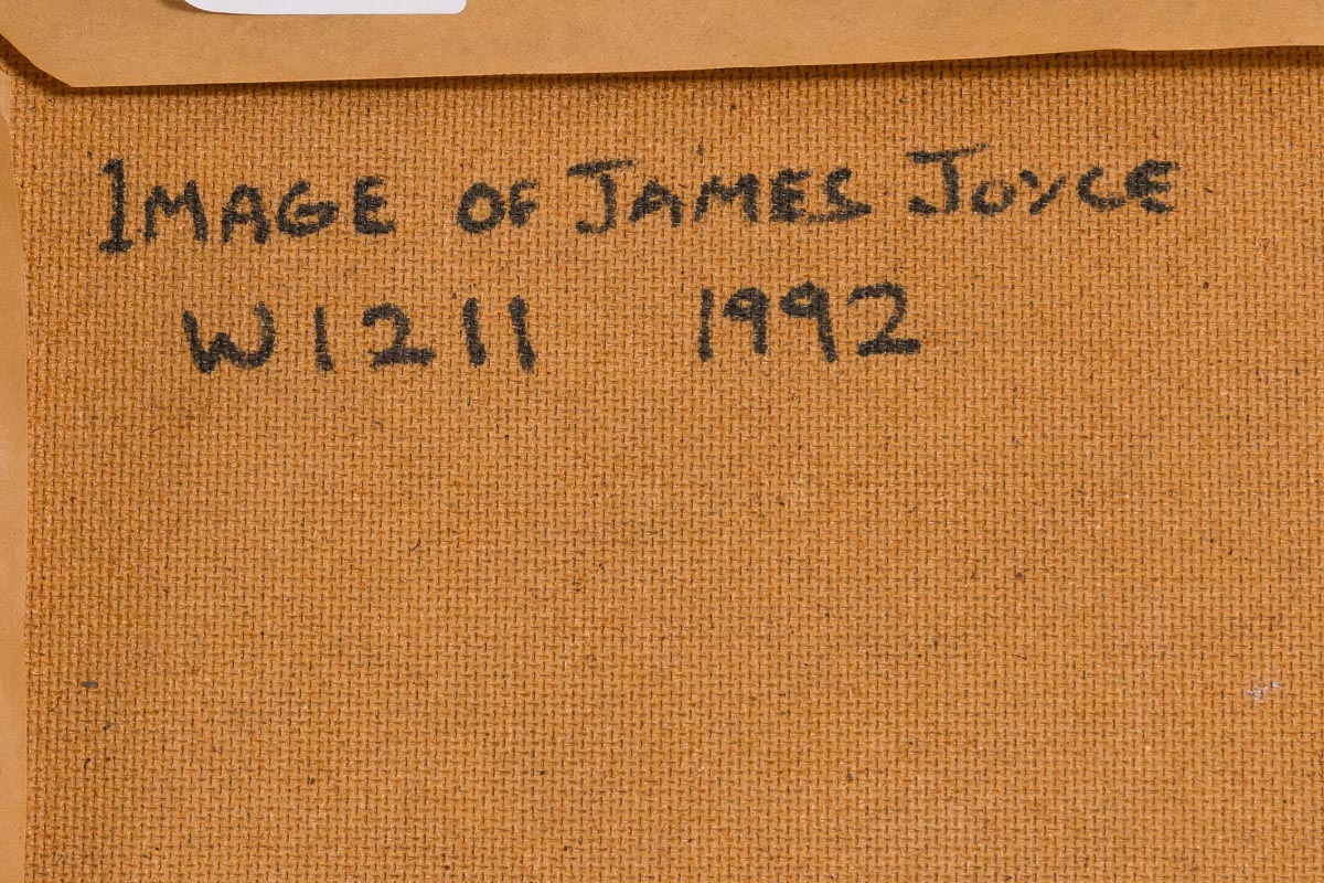 Louis Le Brocquy HRHA (1916-2012) Image of James Joyce (1992) - Image 5 of 7