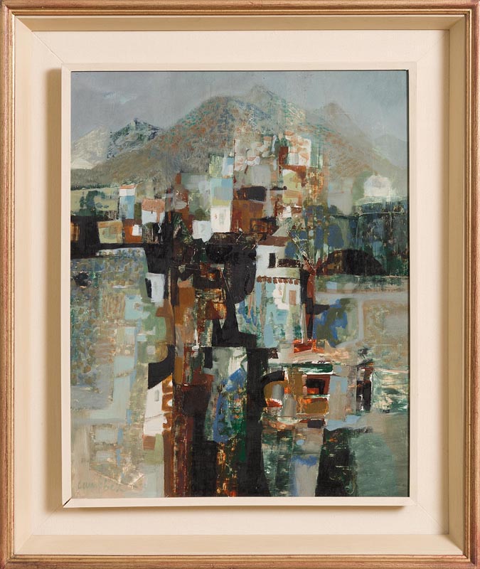 George Campbell (1917-1979) Mountain Village, Tenerife - Image 2 of 9