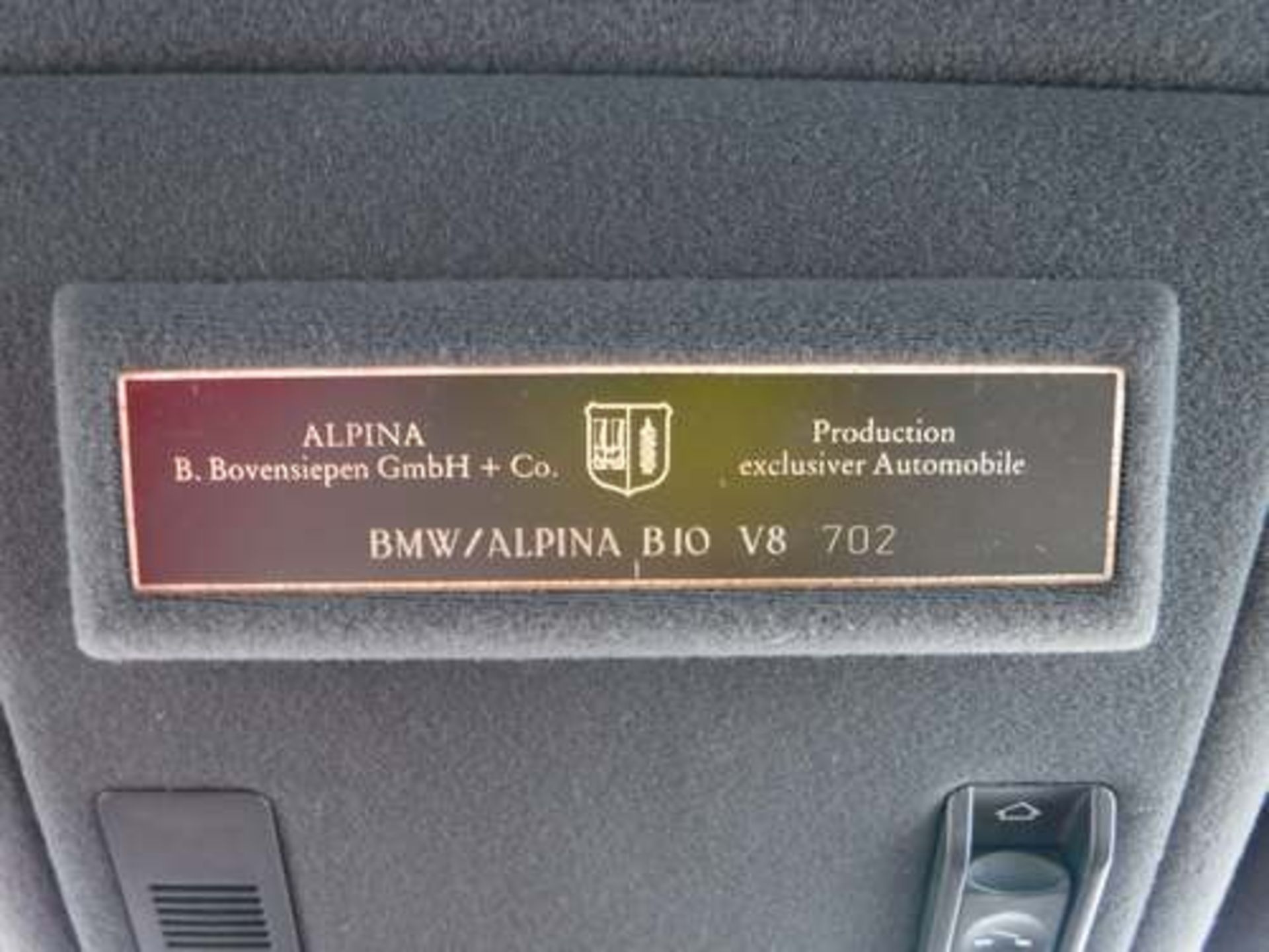 ALPINA B10 - 4619cc - Image 16 of 22