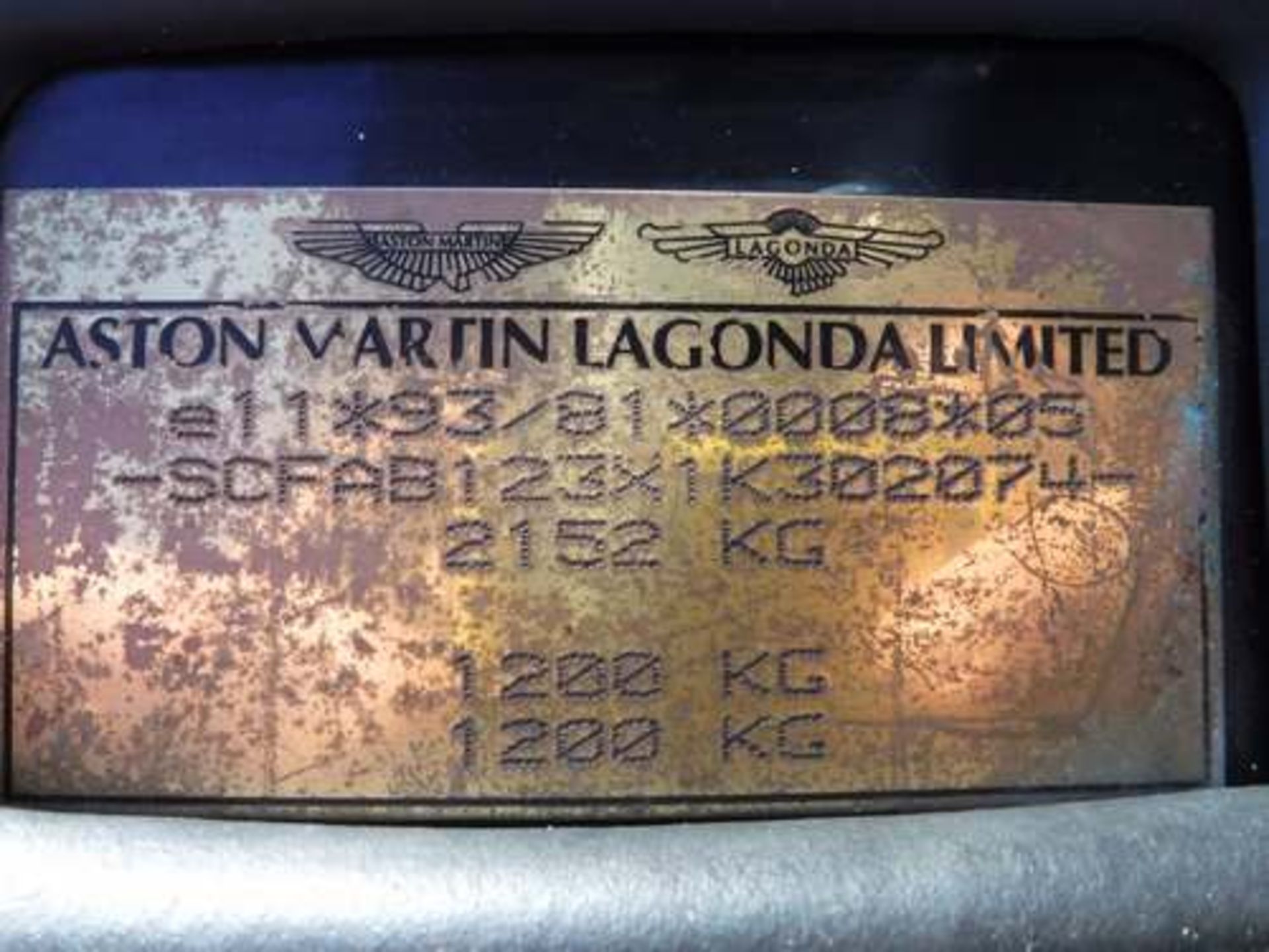 ASTON MARTIN DB7 VANTAGE AUTO - 5935cc - Image 15 of 15