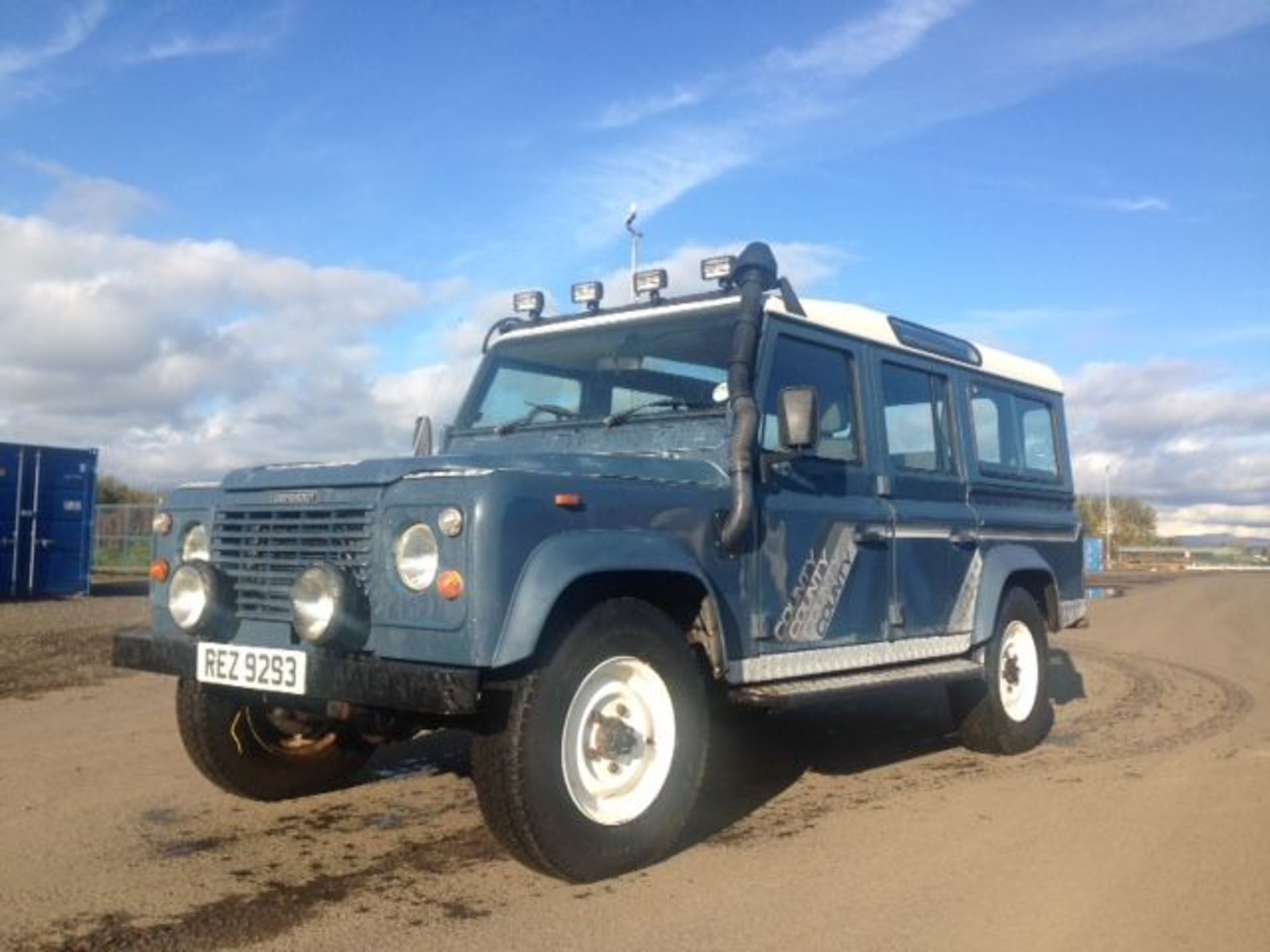 LAND ROVER 110 4C COUNTY D TURBO - 2495cc - Bild 2 aus 8