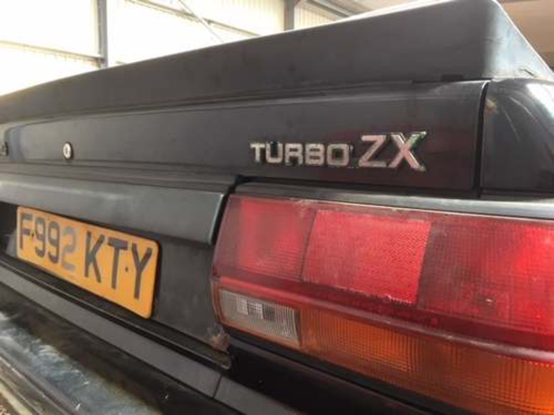 NISSAN BLUEBIRD ZX TURBO - 1809cc - Image 2 of 3