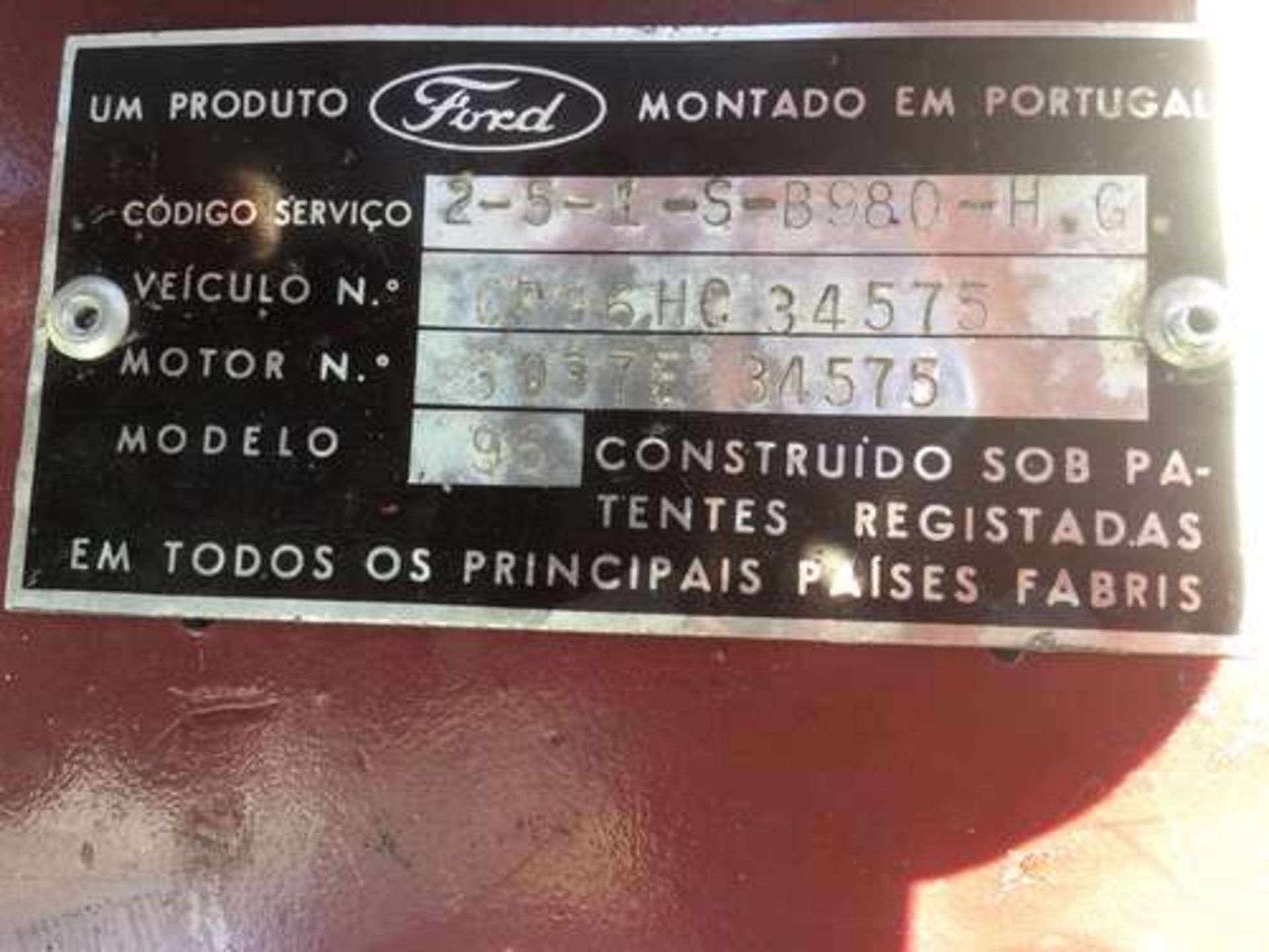 FORD CORTINA 1600 GT - 1598cc - Bild 9 aus 9