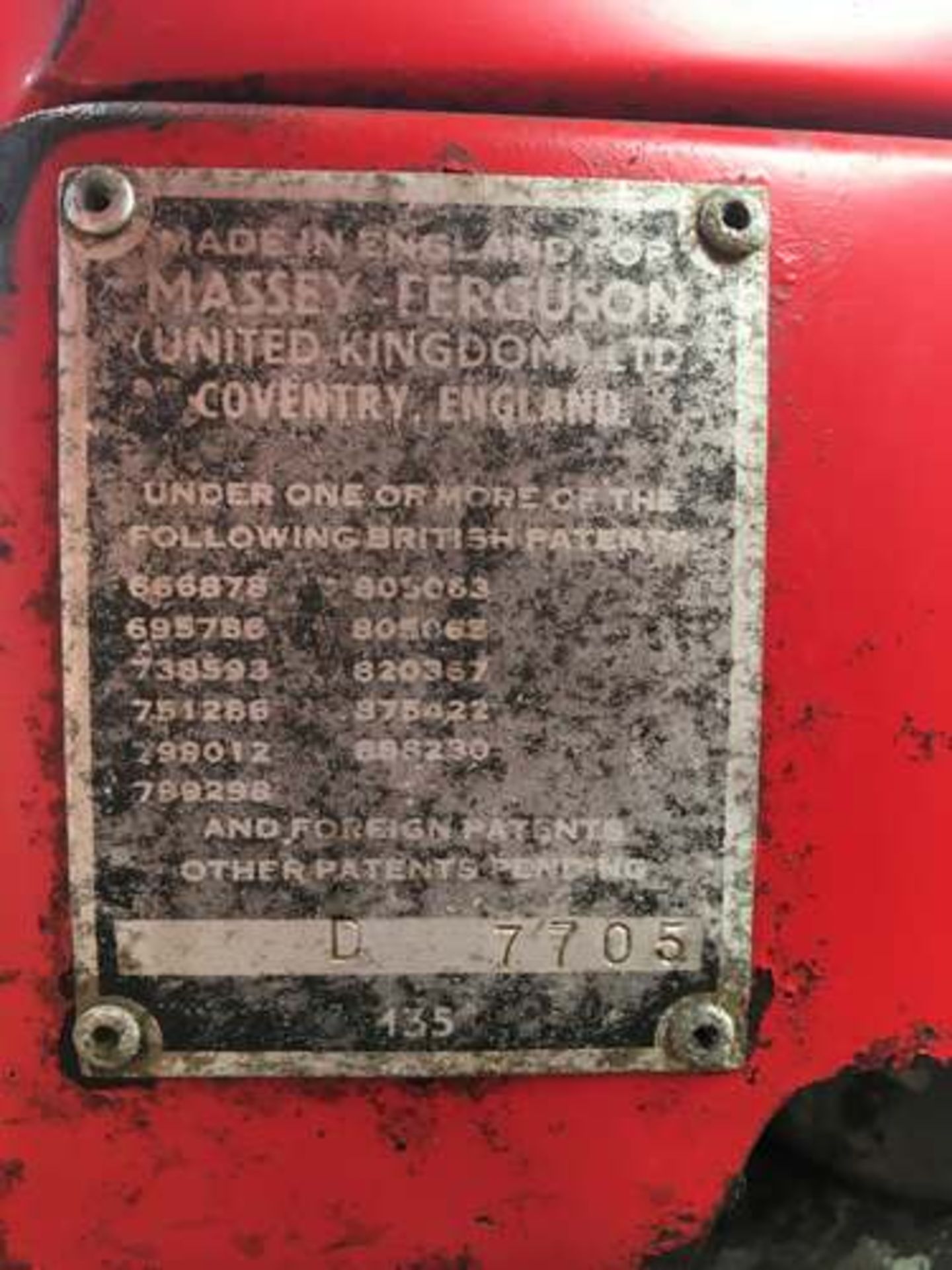 MASSEY FERGUSON 135 - Bild 8 aus 9