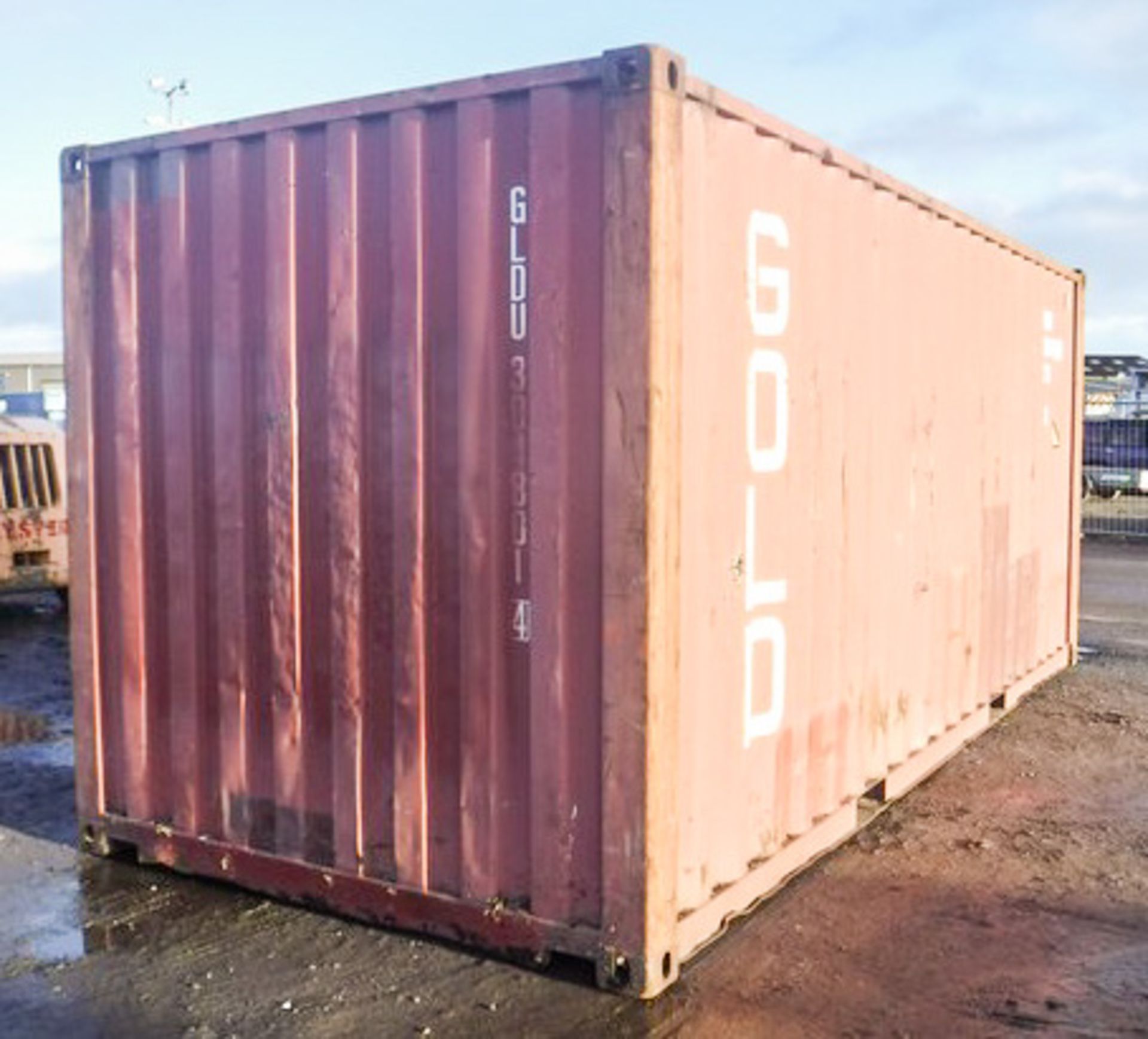 USED 20FT SHIPPING CONTAINER, YEAR MANU - 2003, S/N GLDU3048014 - Image 8 of 15
