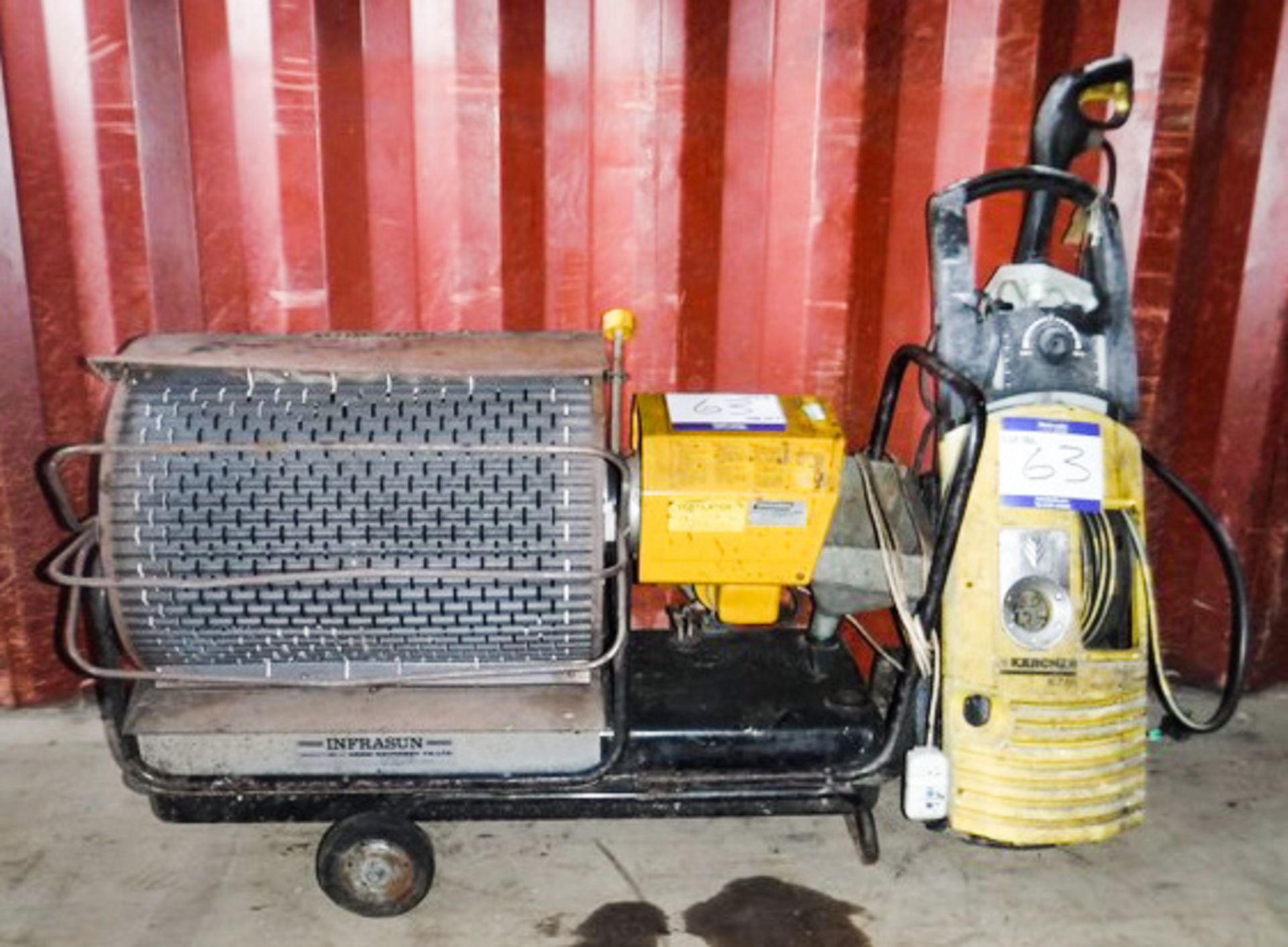 YOUNGMAN DIESEL WORKSHOP HEATER & KARCHER K7.85 (FOR SPARES OR REPAIRS) - Image 2 of 4