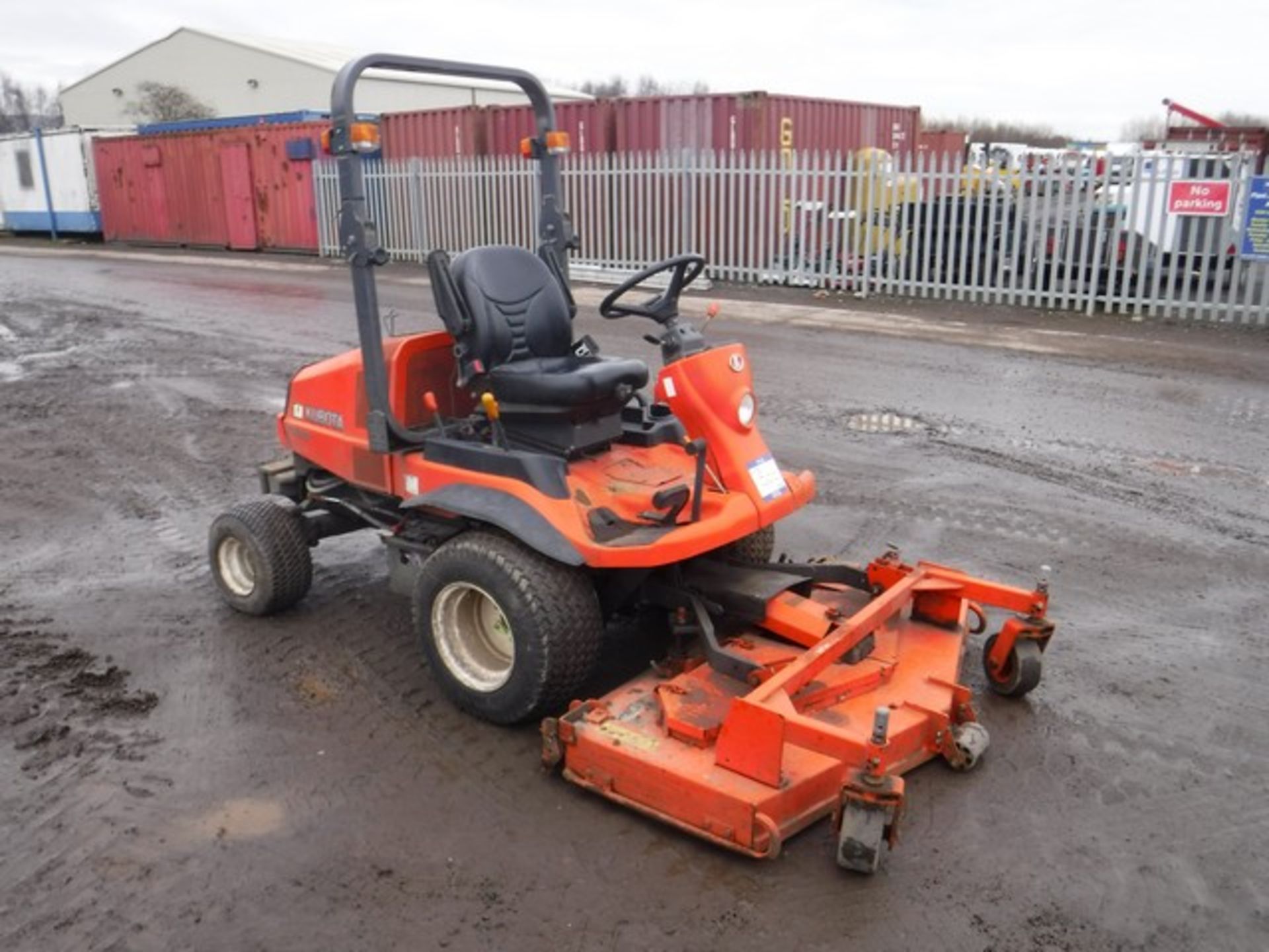 2012 KUBOTA F2880 MOWING MACHINE, REG - SN12EUK, S/N 31249, 824HRS (NOT VERIFIED) WITH FRONT MOUNTED