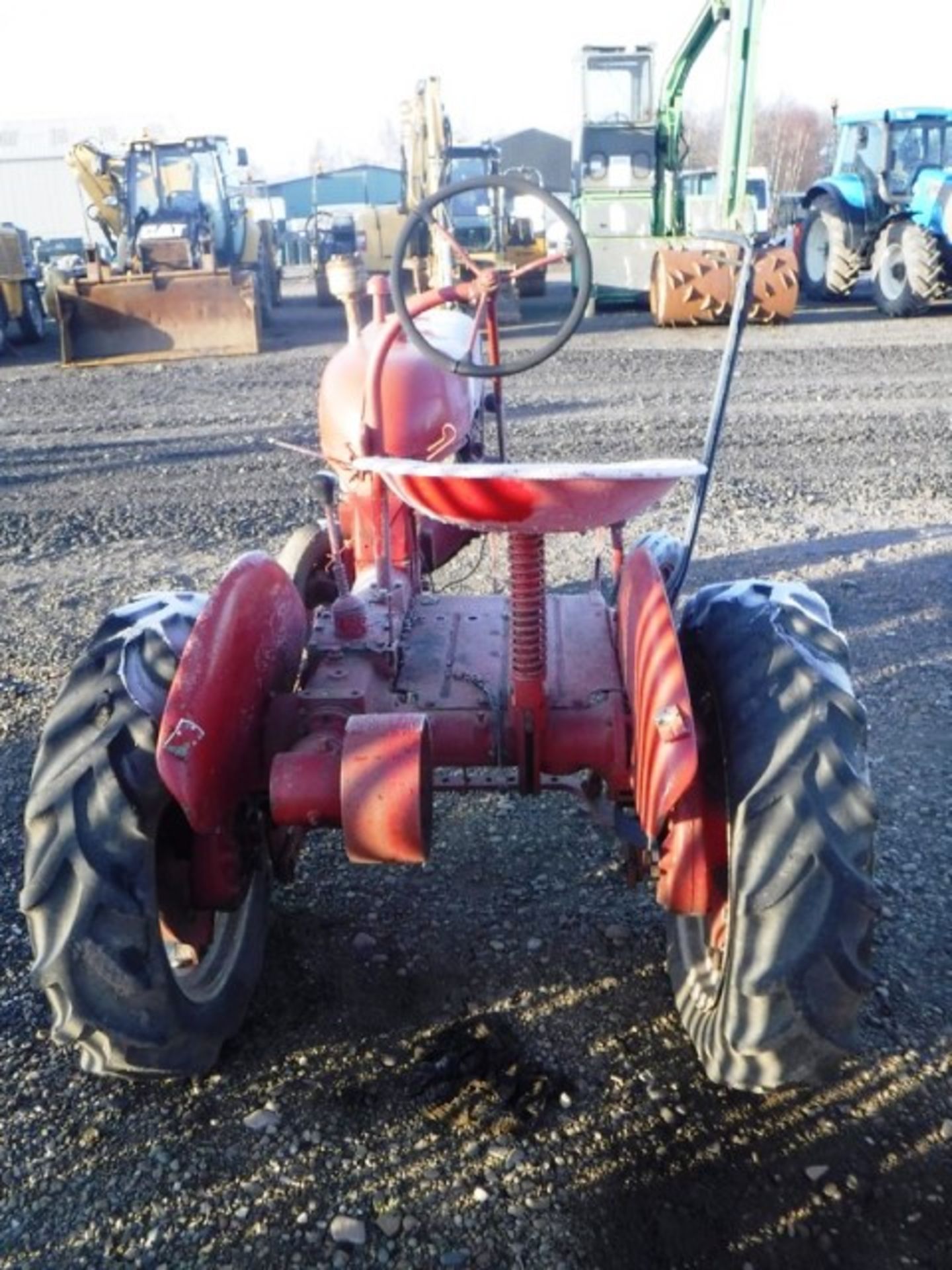PONY TRACTOR, MODEL FCUB, S/N GEJ40845, YEAR - UNKNOWN, SEIZED ENGINE. NON-RUNNER - Image 9 of 12