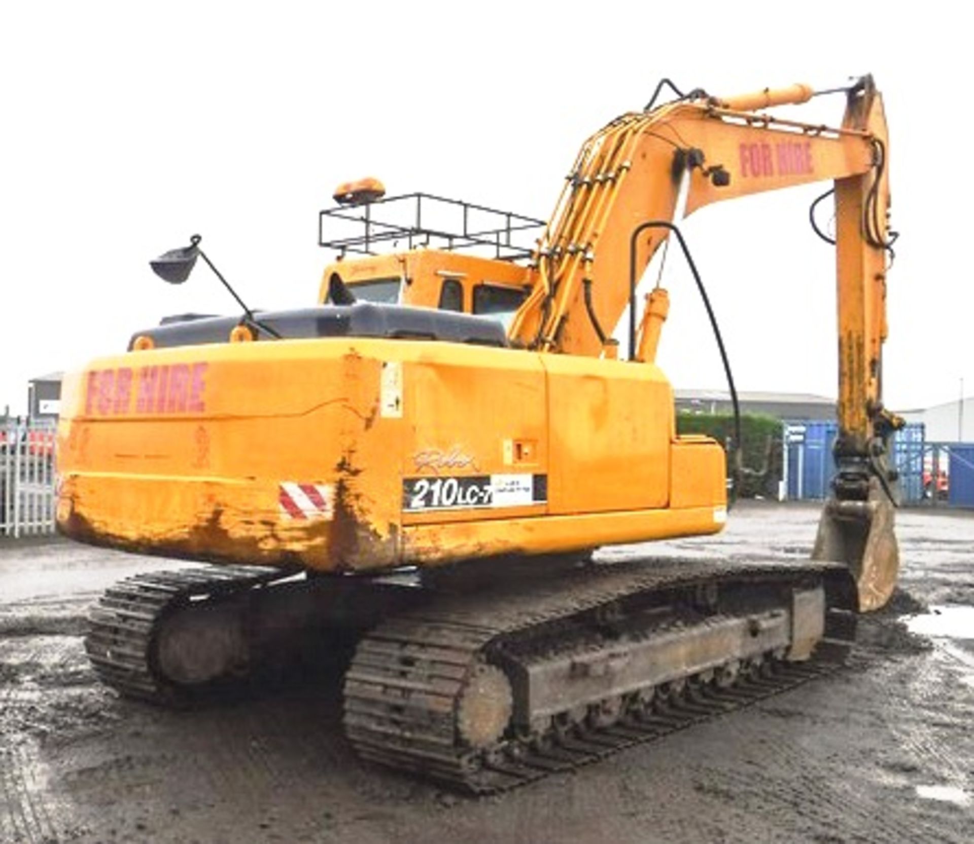 2007 HYUNDAI ROBEX 210LC-7 DIGGER, ENGINE POWER 145/107/1950. SN N0615131 8759HRS (NOT VERIFIED) C/W - Image 25 of 28