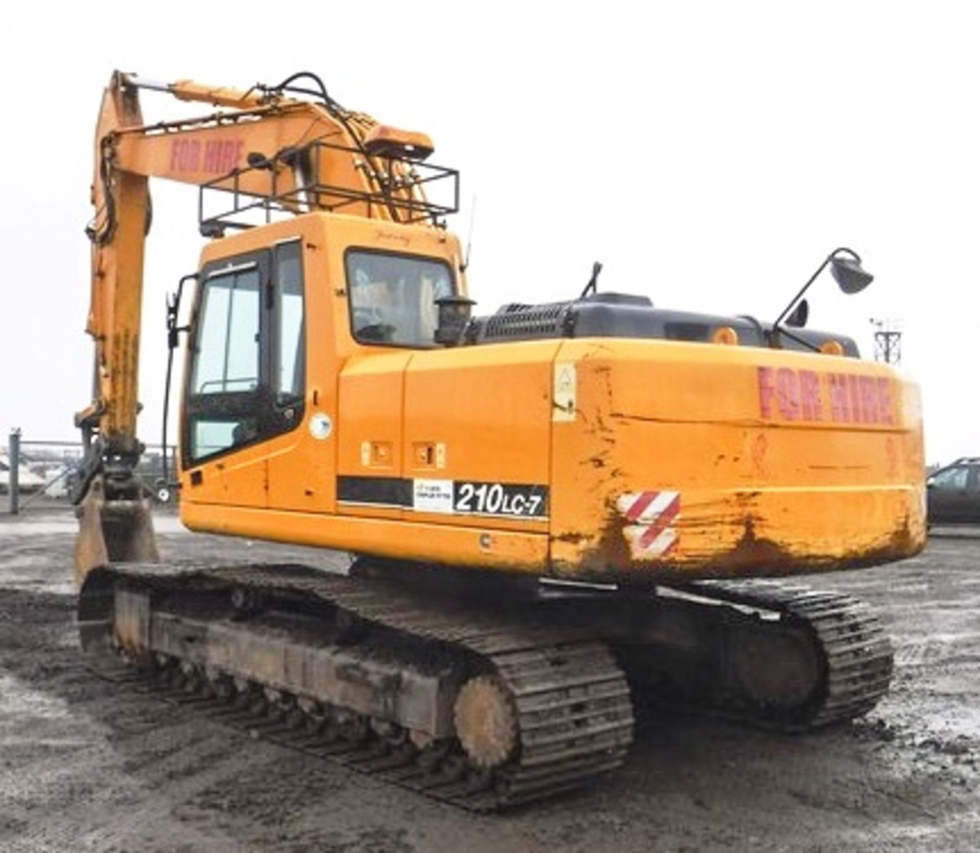 2007 HYUNDAI ROBEX 210LC-7 DIGGER, ENGINE POWER 145/107/1950. SN N0615131 8759HRS (NOT VERIFIED) C/W - Image 27 of 28