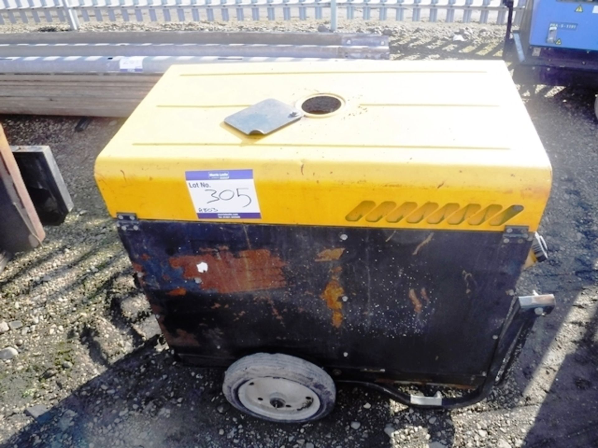 2007 PRAMAC P6000 6KVA GENERATOR