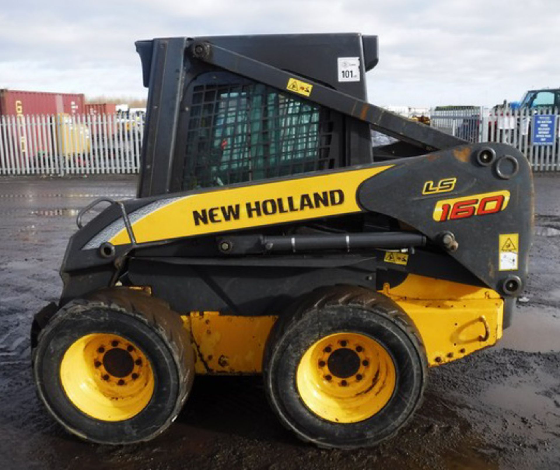 2006 NEW HOLLAND LS160, S/N - MULS160N6M451445, HRS UNKNOWN, OPERATORS MANUAL IN OFFICE - Bild 15 aus 16