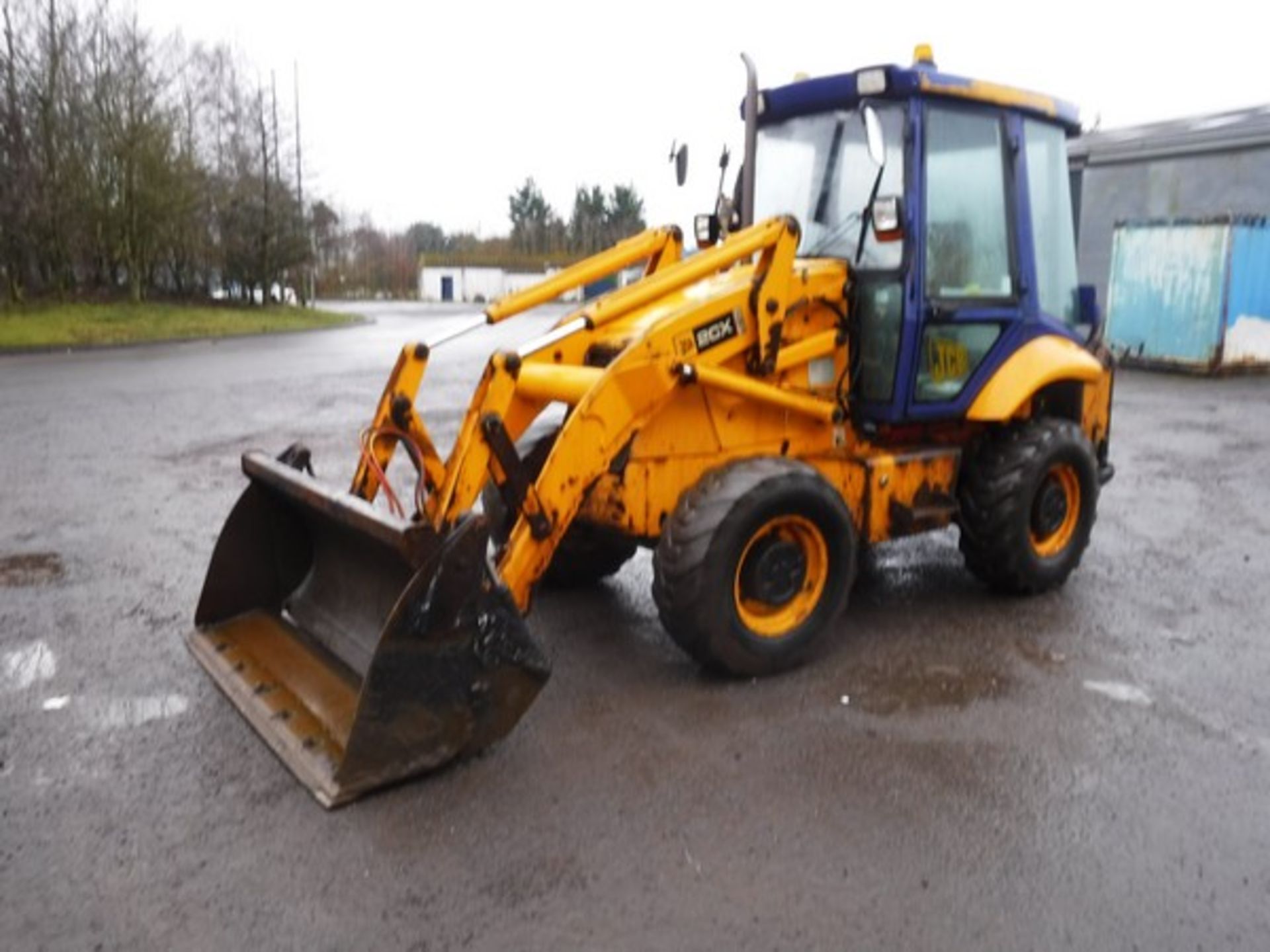 2008 JCB 2CX AIRMASTER C/W 1 BUCKET. REG NO SP57 ERJ. SN 1334779. 19209 HRS (NOT VERIFIED). AIRMASTE