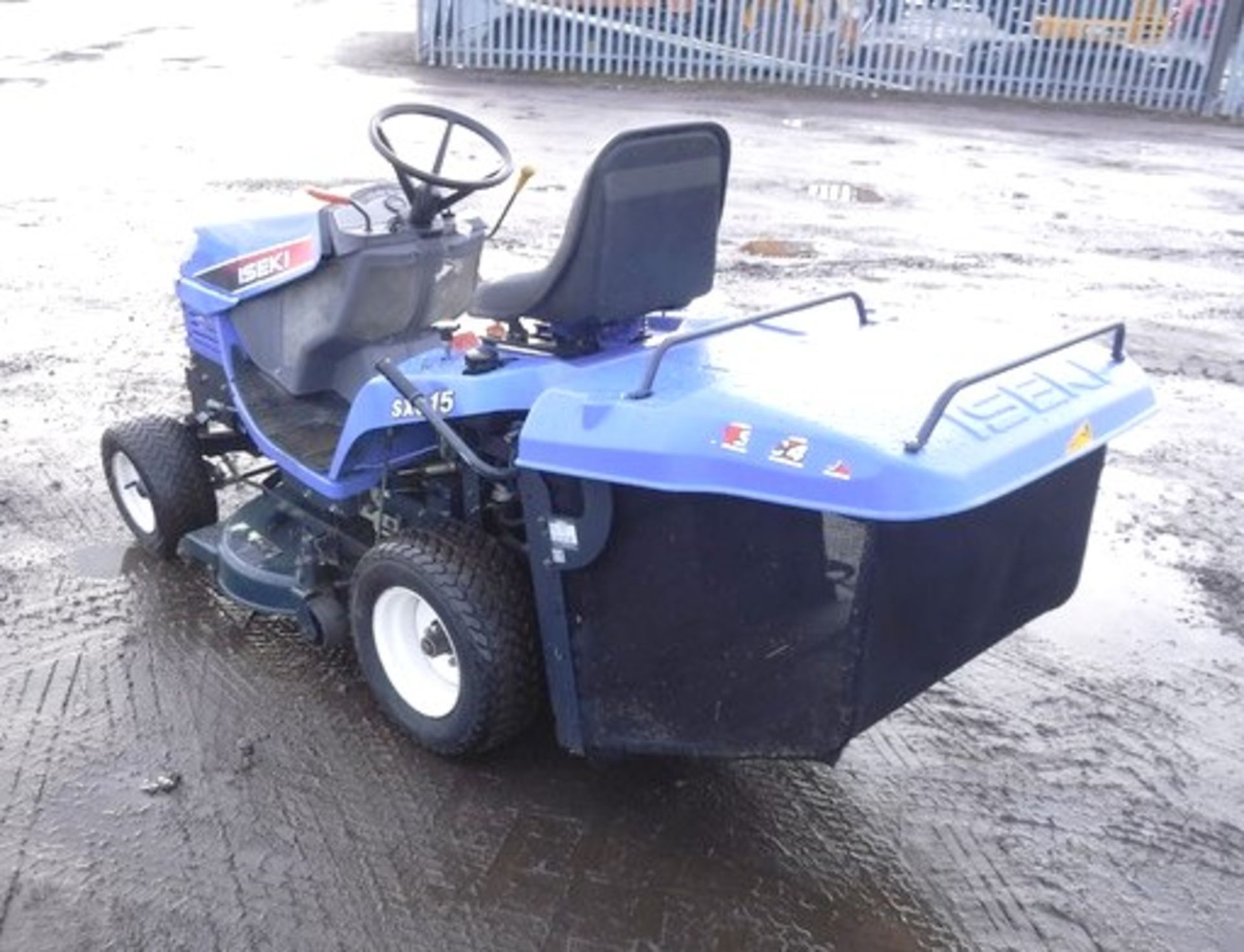 2008 ISEKI SXG15 C/W ELECTRIC LOW TIP COLLECTOR. 501 HRS. - Image 5 of 10