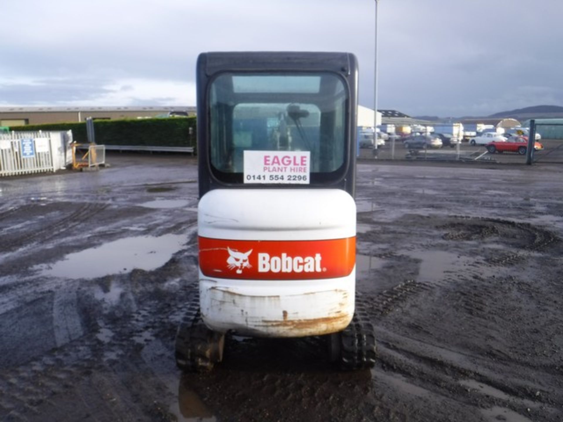 2012 BOBCAT 320 MINI EXCAVATOR, S/N AHLL12758, 1176HRS (NOT VERIFIED) 1.5 TON LIFT CAPACITY, EXTENDE - Bild 10 aus 15