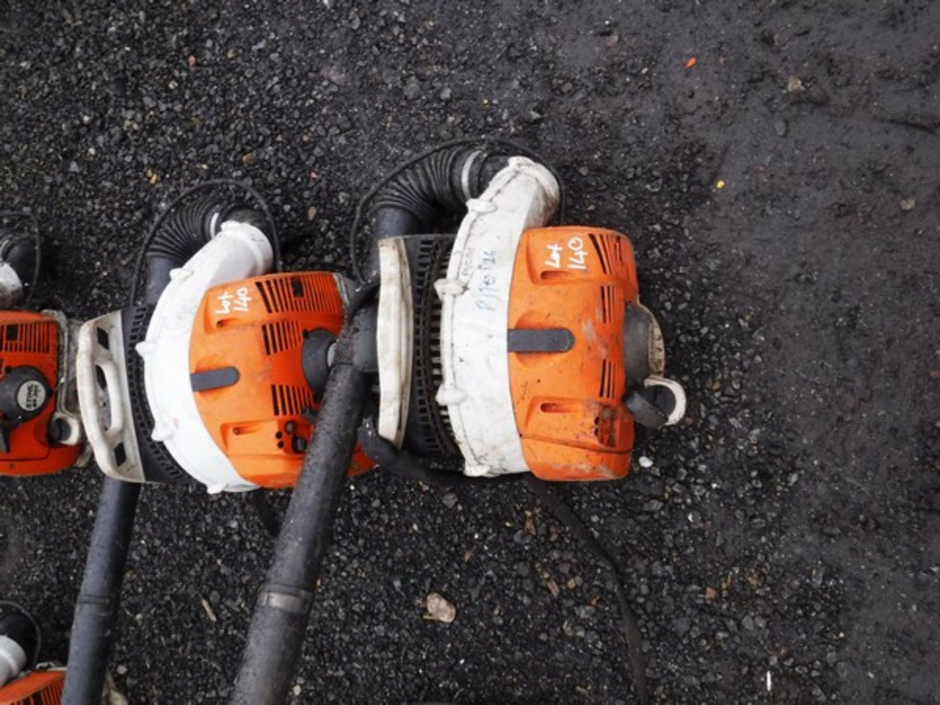 2 X STIHL LEAF BLOWERS BR350, SN P110126 & P110163 - Image 2 of 2