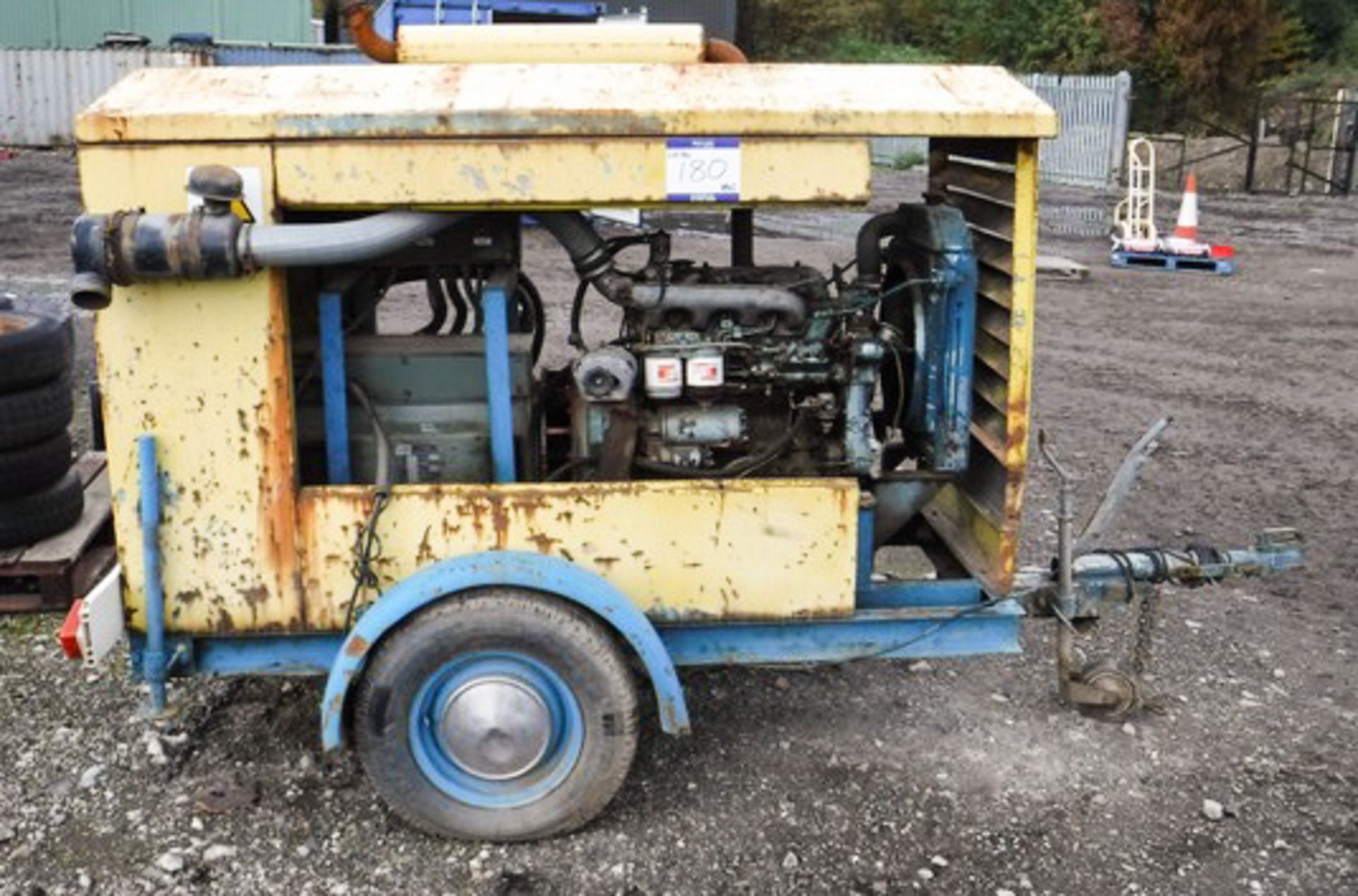 FAST TOW DIESEL GENERATOR, 3 PHASE, 1993HRS (NOT VERIFIED)