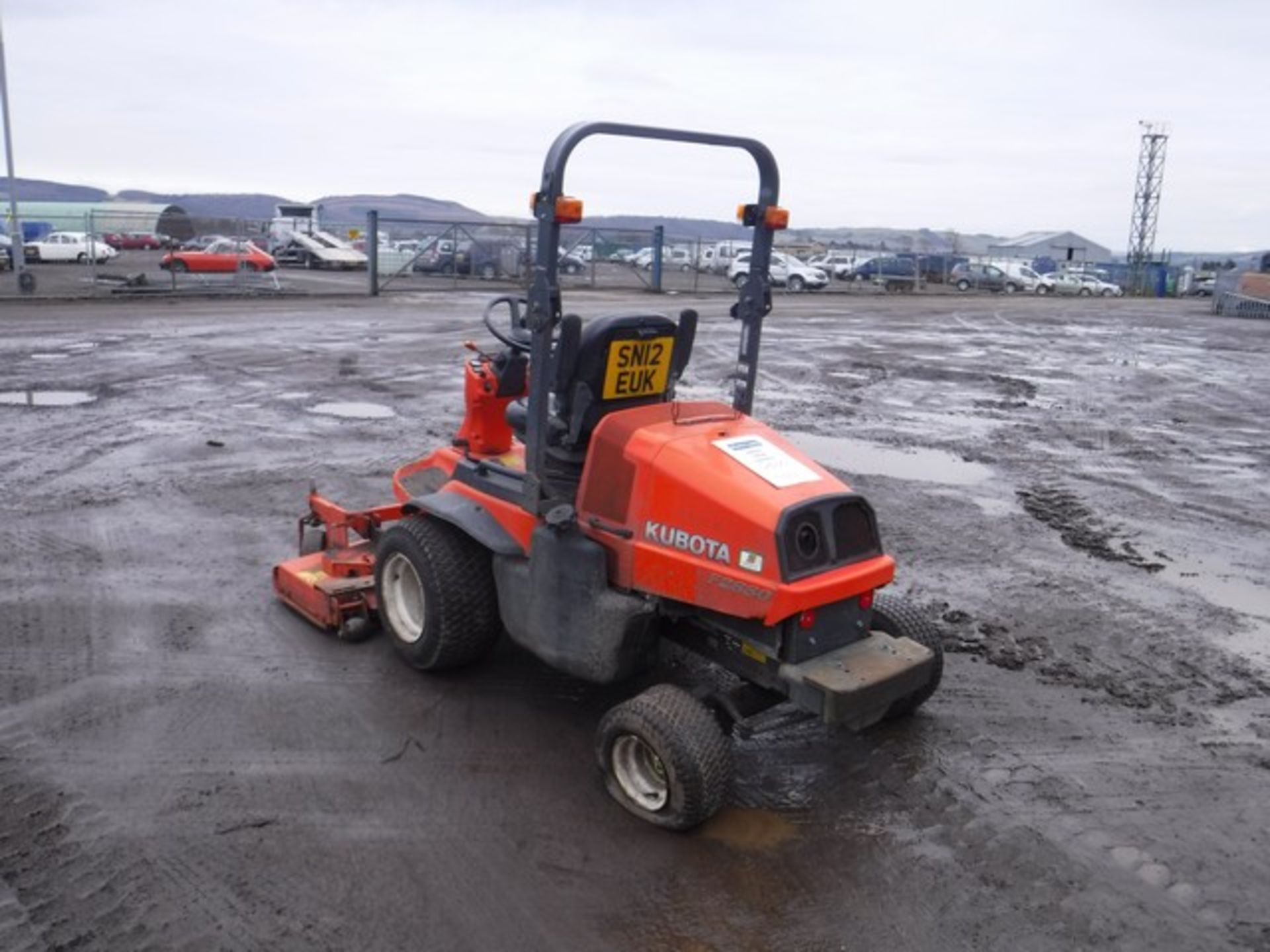 2012 KUBOTA F2880 MOWING MACHINE, REG - SN12EUK, S/N 31249, 824HRS (NOT VERIFIED) WITH FRONT MOUNTED - Bild 10 aus 14