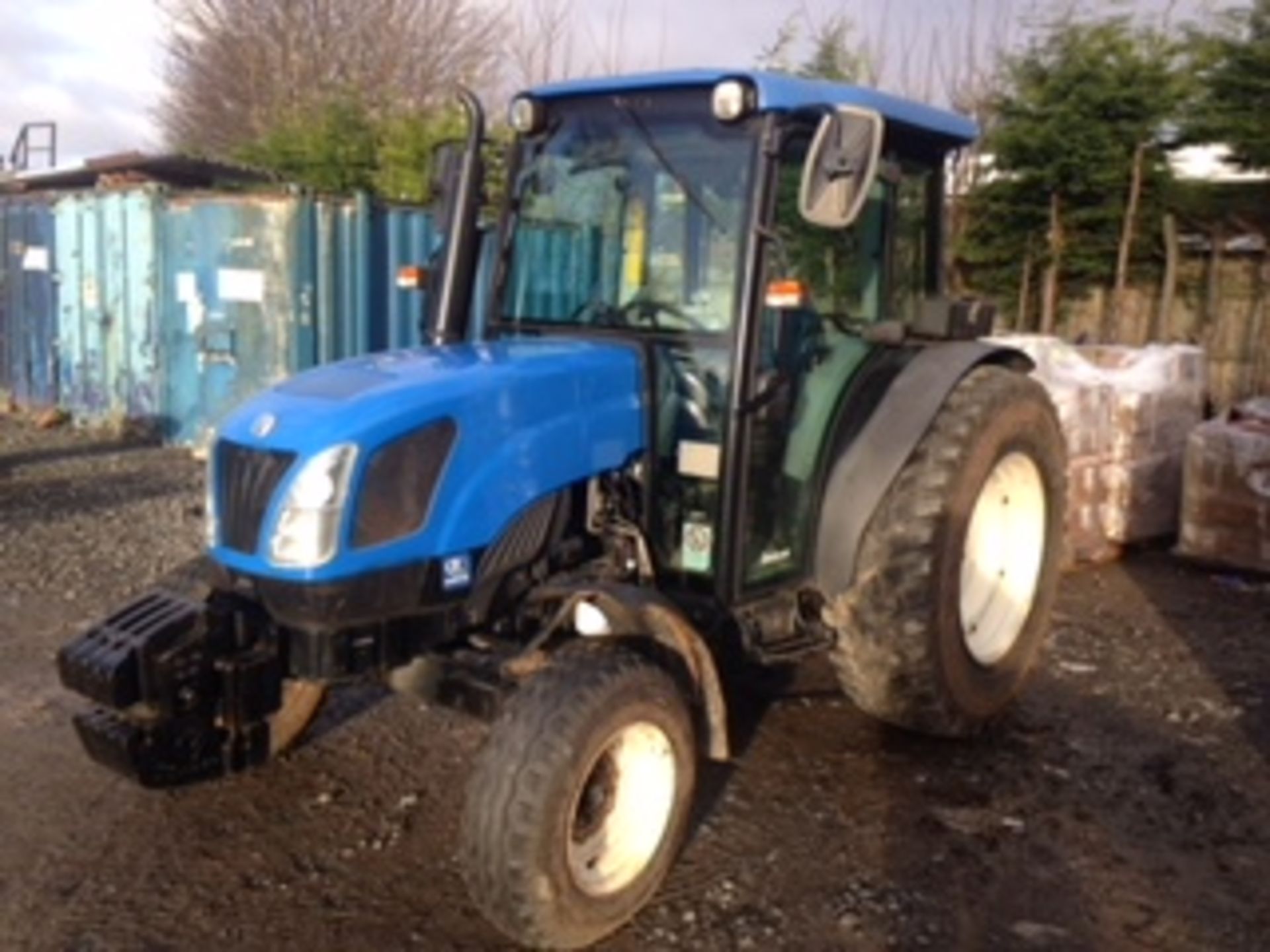 2008 NEW HOLLAND TRACTOR, REG SF08OUS, 5847HRS (NOT VERIFIED)** VIEWED FROM & SOLD AT G69 6DW, TO V - Bild 6 aus 13
