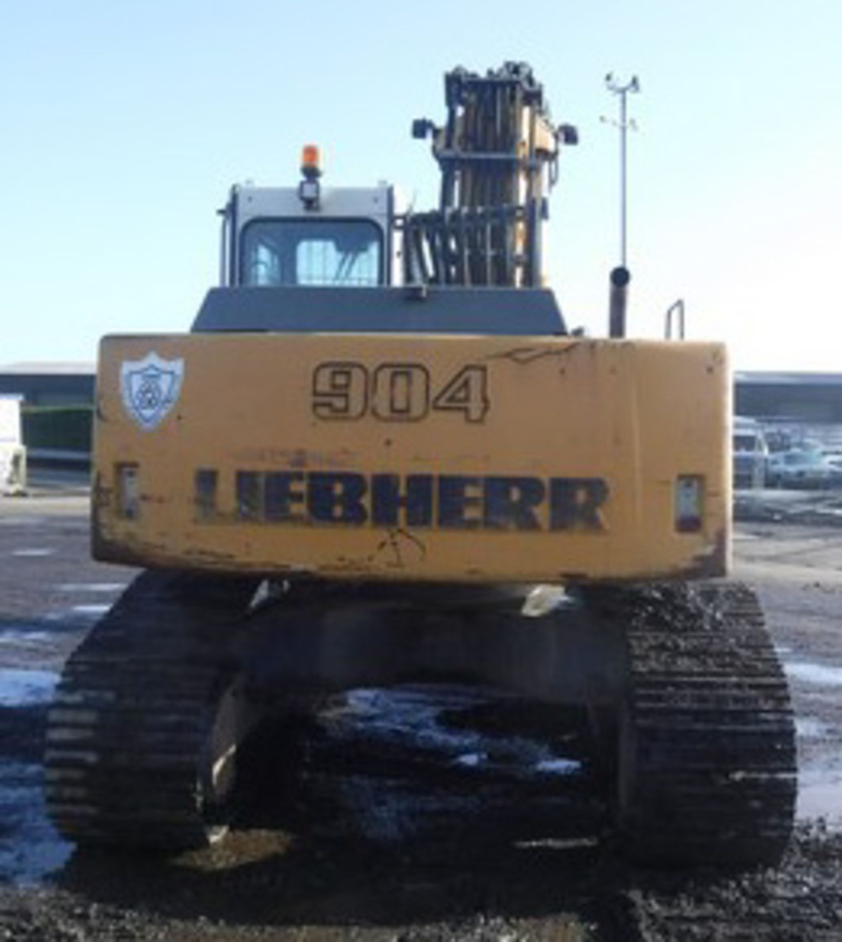 2004 LIEBHERR R-904, S/N 668-12514, 8364HRS (NOT VERIFIED), ENGCON GRAB, MAX REACH 8.4M, FITTED WITH - Image 15 of 18