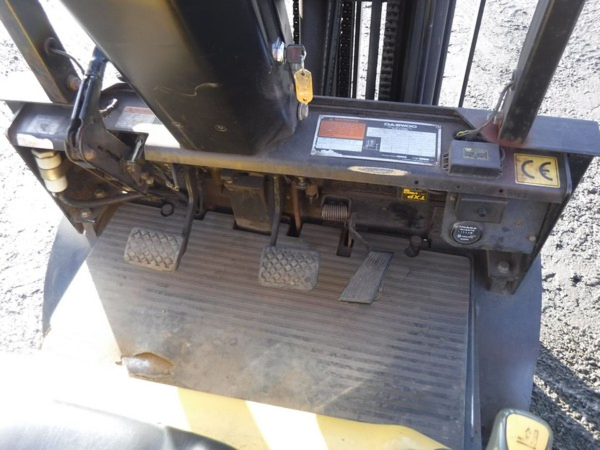 2004 DAEWOO FORKLIFT G155.TRIPLE MAST,SIDE SHIFT. - Image 12 of 12