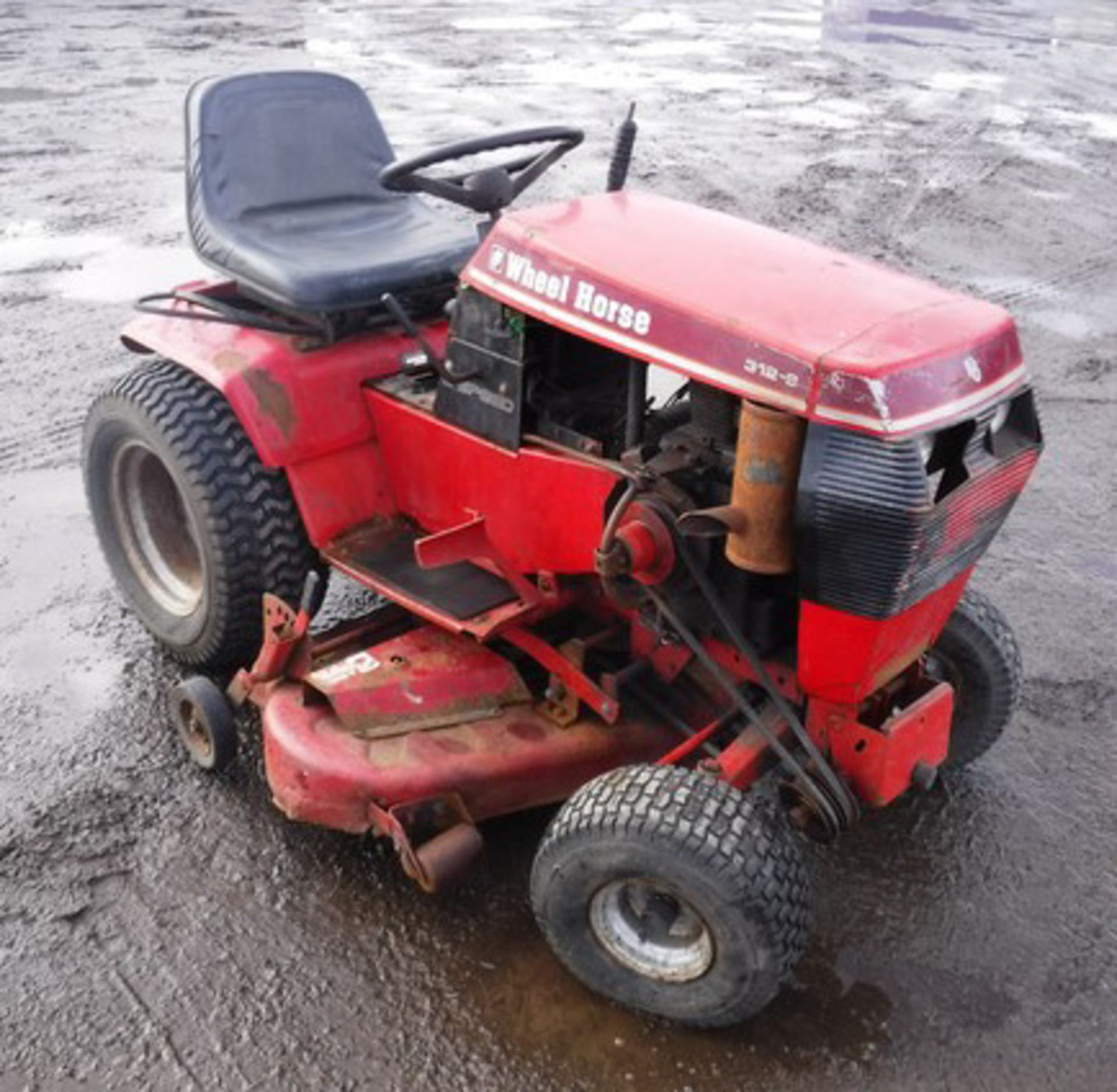 1986 WHEEL HORSE 312.8 LAWN CUTTER, VIN - 21-12K-802-16902, ENGINE NO - 1600649564, 1389HRS (NOT VER - Bild 5 aus 11