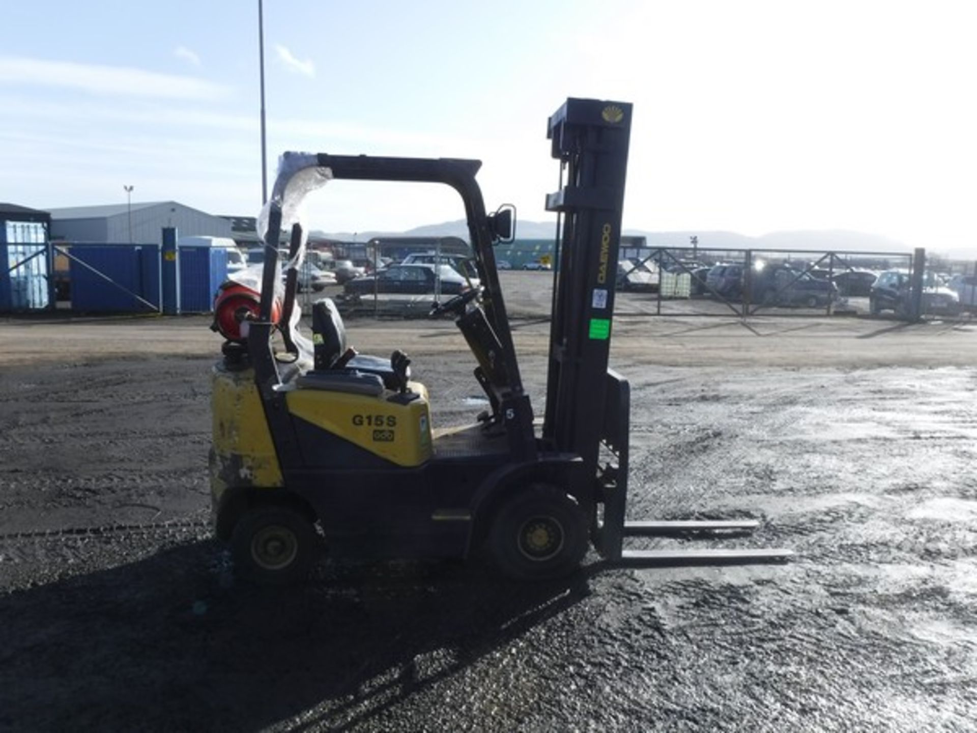 2004 DAEWOO FORKLIFT G155.TRIPLE MAST,SIDE SHIFT. - Image 7 of 12