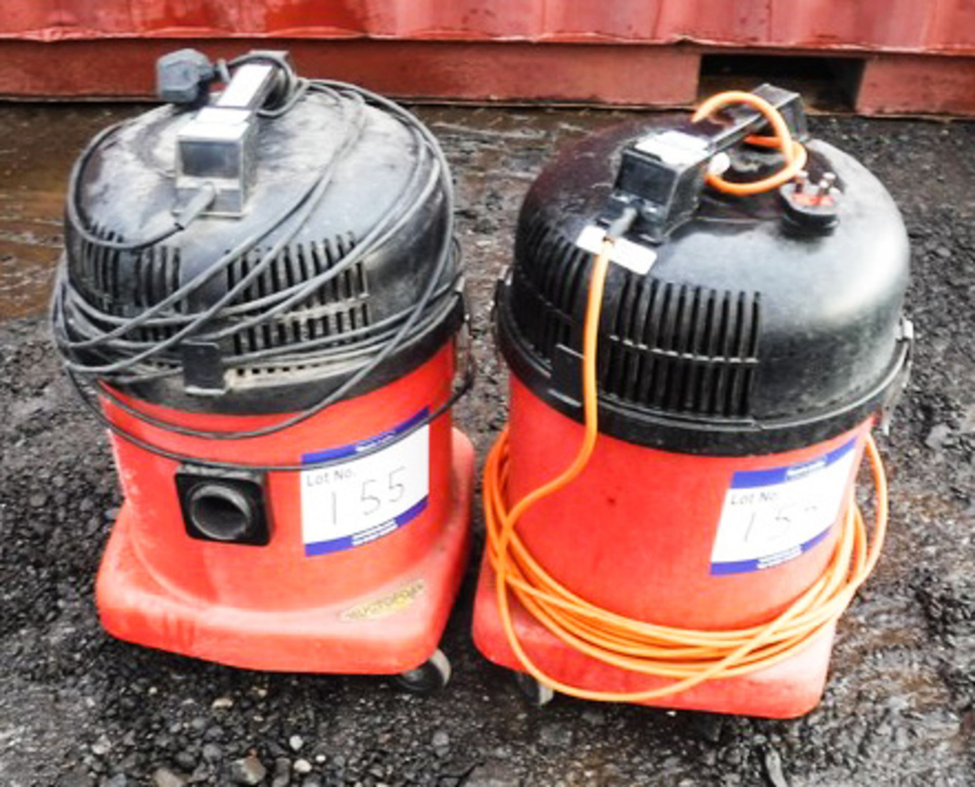 2 X NUMATIC VACUUMS