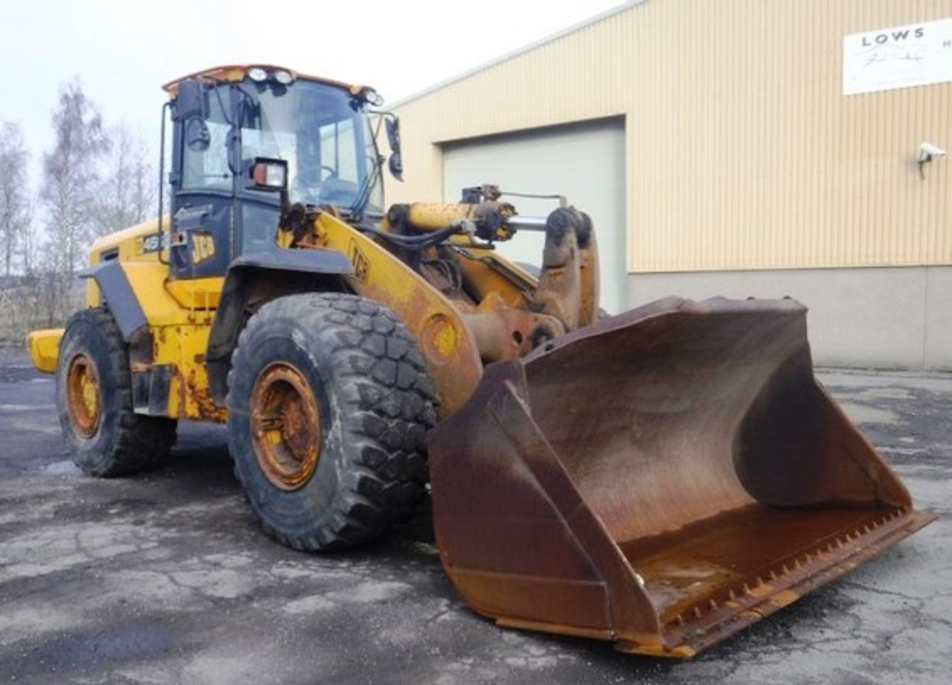 2005 JCB 456ZX. REG NO SP05 DJE. SN1169037 C/W LOADING SHOVEL. 3373 HRS. DOCUMENTS IN OFFICE. - Image 19 of 25