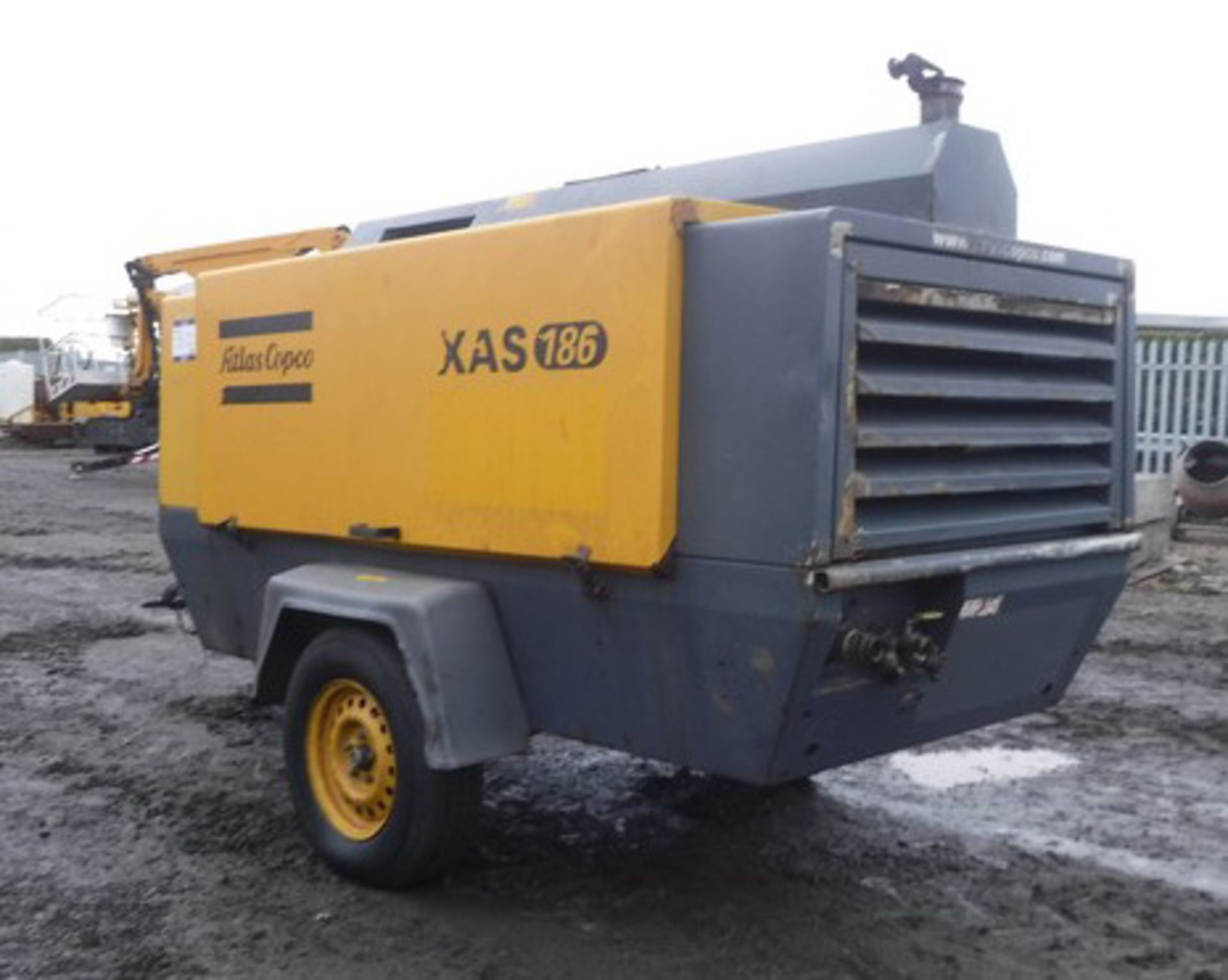 2009 ATLAS COPCO COMPRESSOR, XAS186/400CEM, S/N 768651, 3582HRS (NOT VERIFIED) - Image 11 of 12