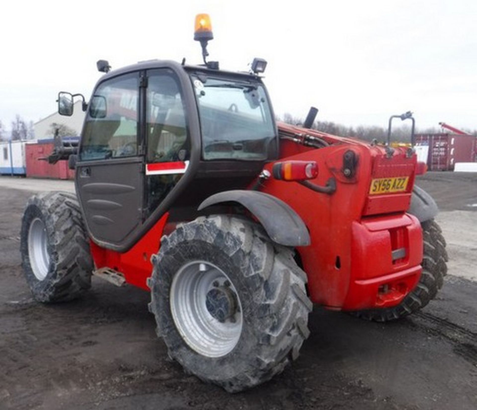 2006 MANITOU MT732, S/N 232259, REG - SY56AZZ, 9565HRS (NOT VERIFIED). DOCUMENTS IN OFFICE - Image 9 of 13