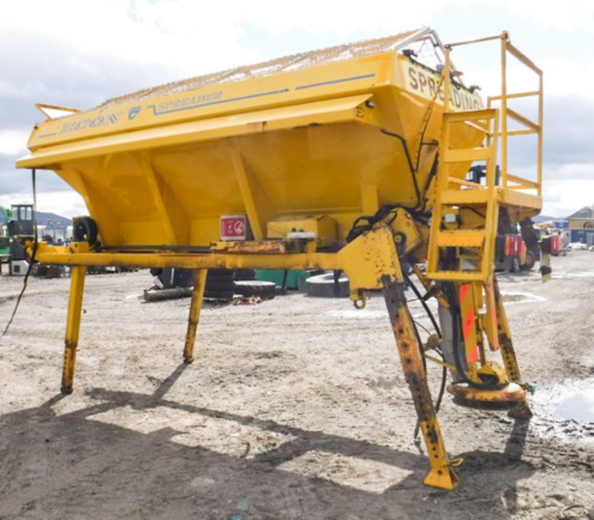 2012 ECON DEMOUNTABLE SALT SPREADER, MODEL WZCOVJ46, S/N 40291, ASSET NO 13039 - Image 4 of 7