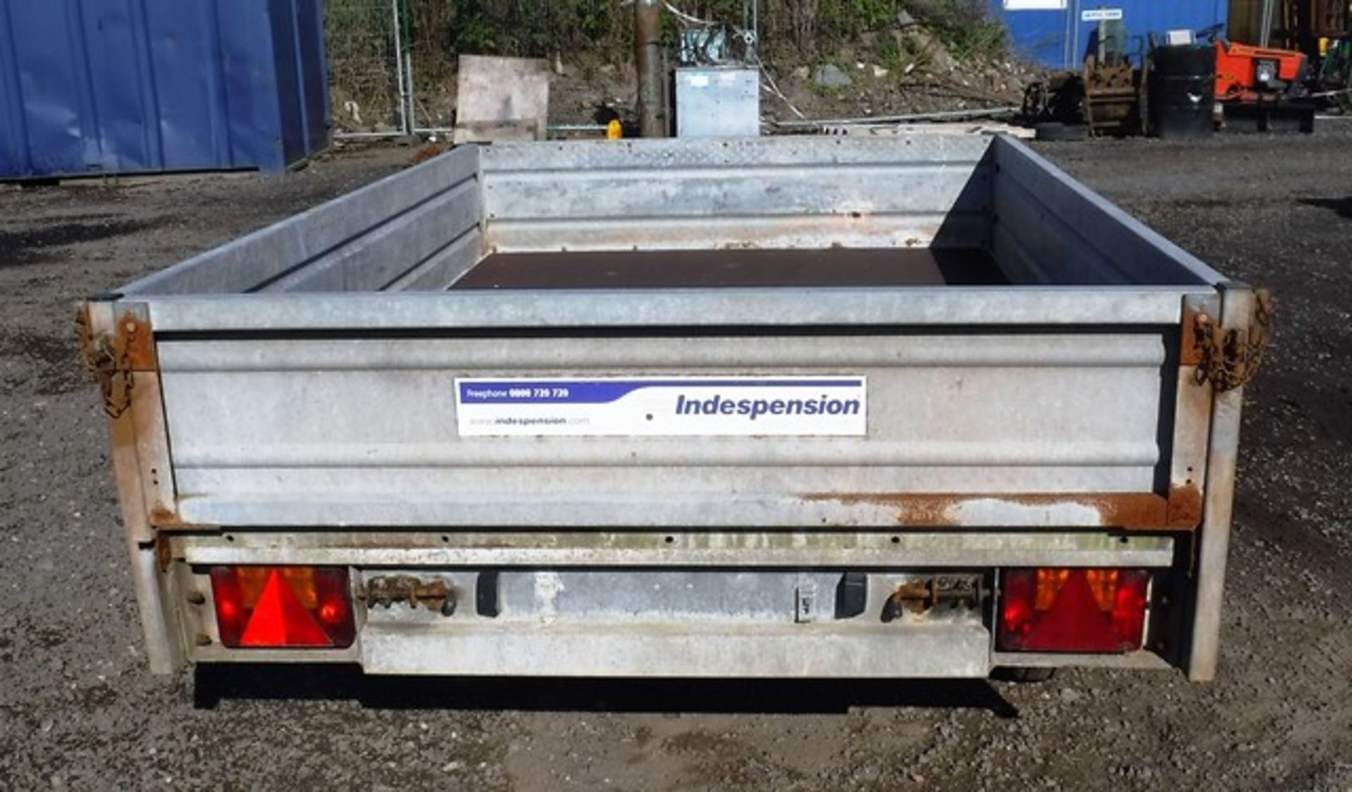 INDESPENSION DROPSIDE TRAILER, 8' X 5'6" - Image 2 of 7