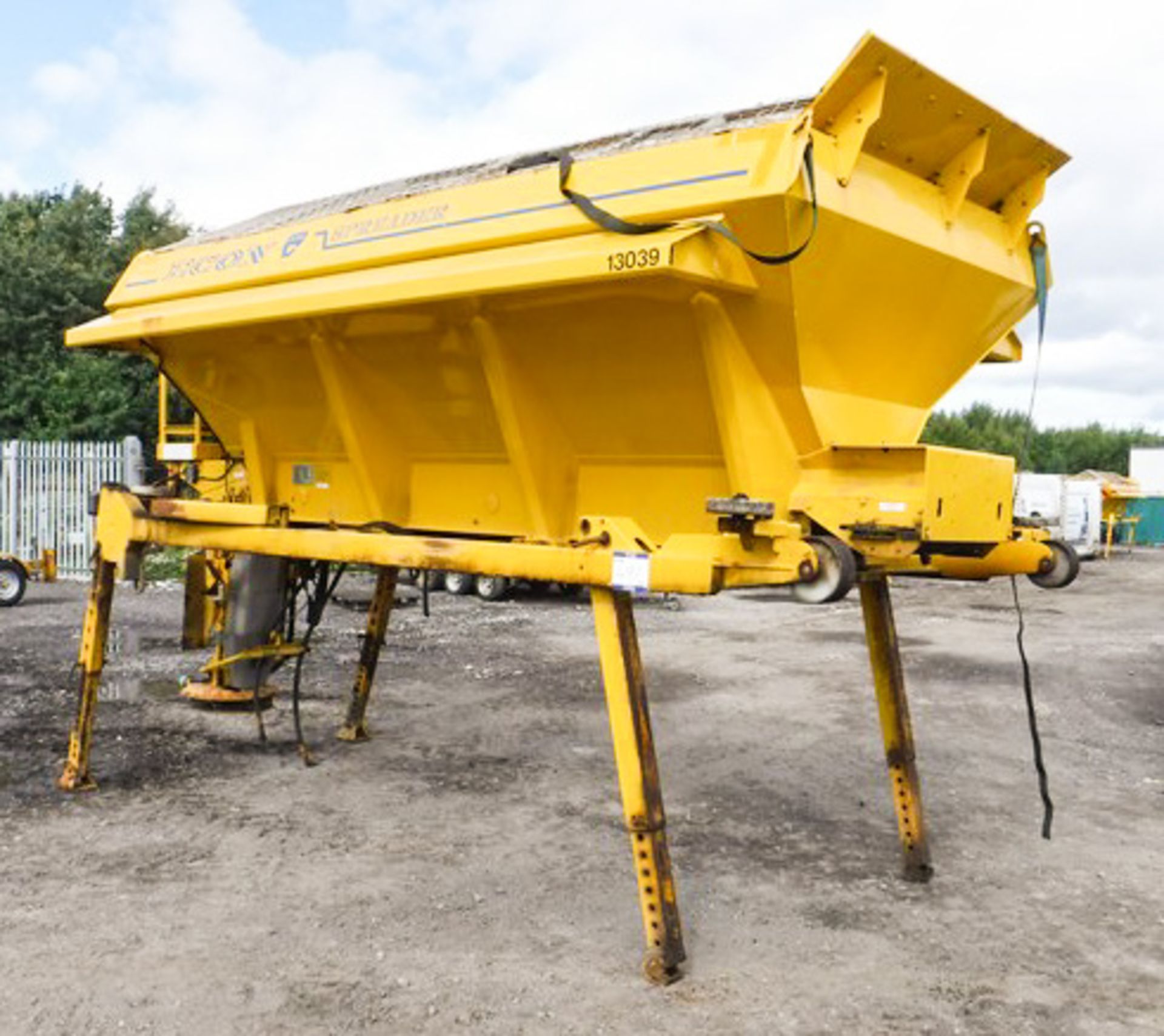 2012 ECON DEMOUNTABLE SALT SPREADER, MODEL WZCOVJ46, S/N 40291, ASSET NO 13039