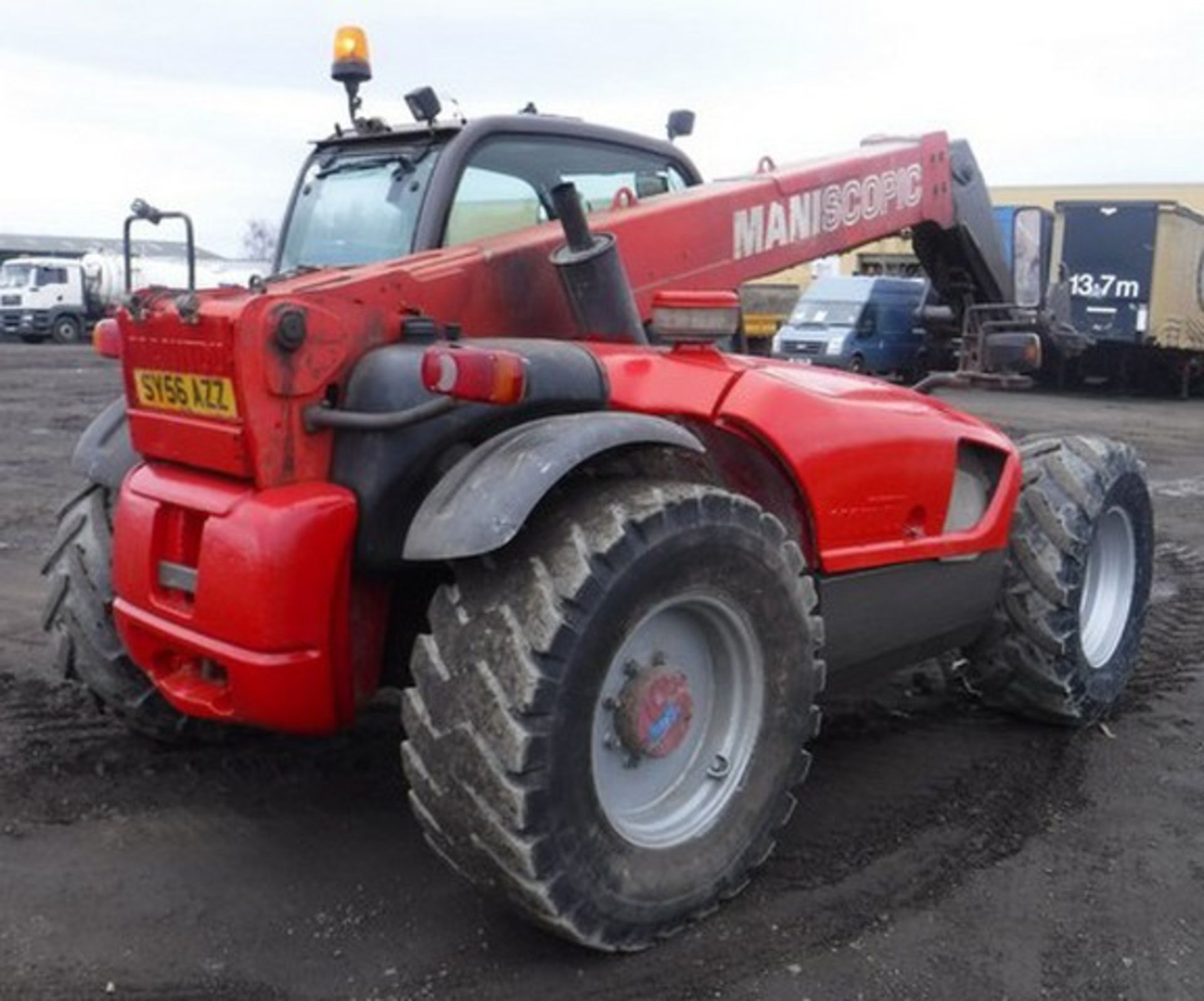 2006 MANITOU MT732, S/N 232259, REG - SY56AZZ, 9565HRS (NOT VERIFIED). DOCUMENTS IN OFFICE - Image 7 of 13