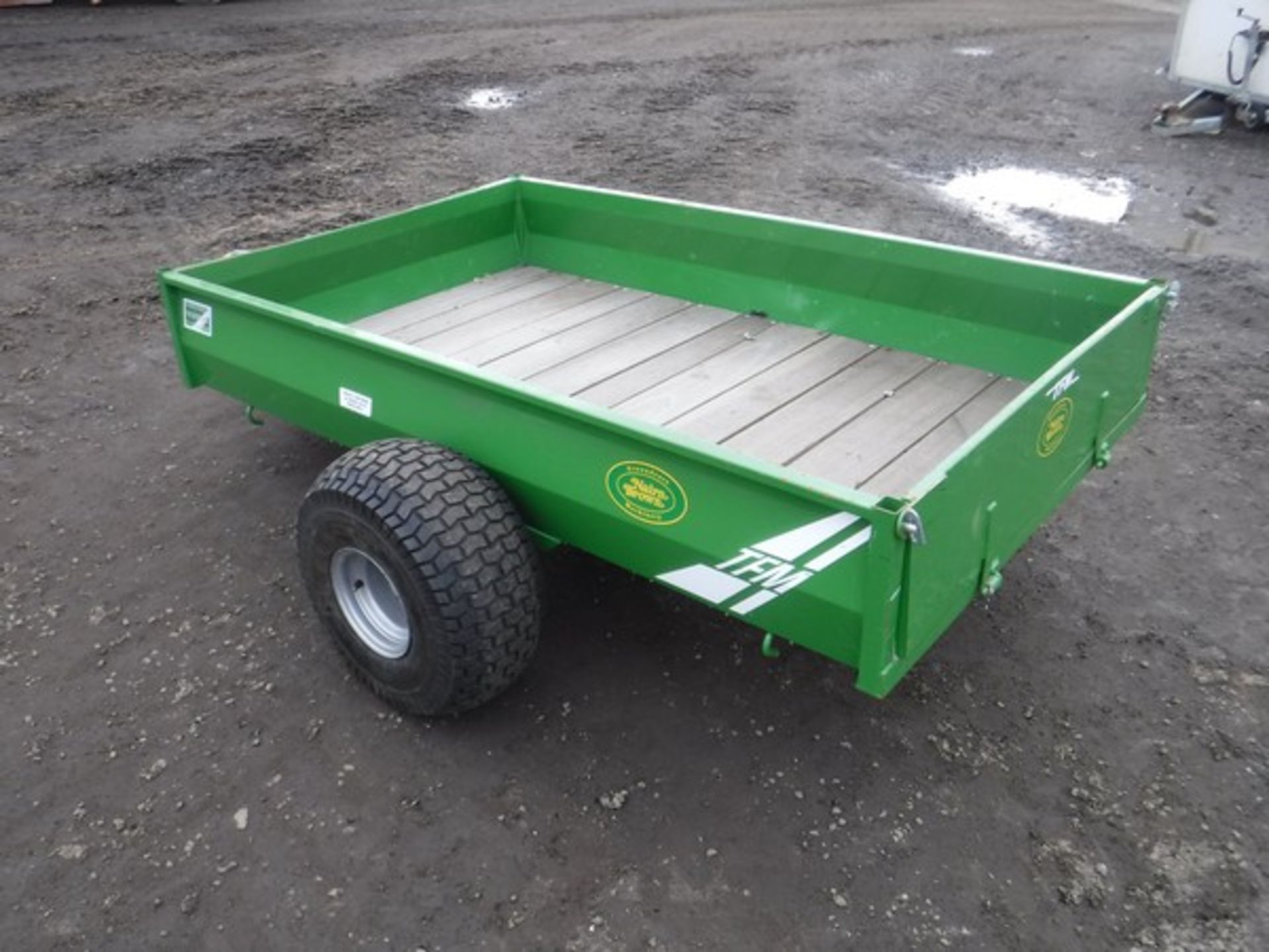 TFM GROUNDS TRAILER, ID 6433, SINGLE AXLE - Image 4 of 6